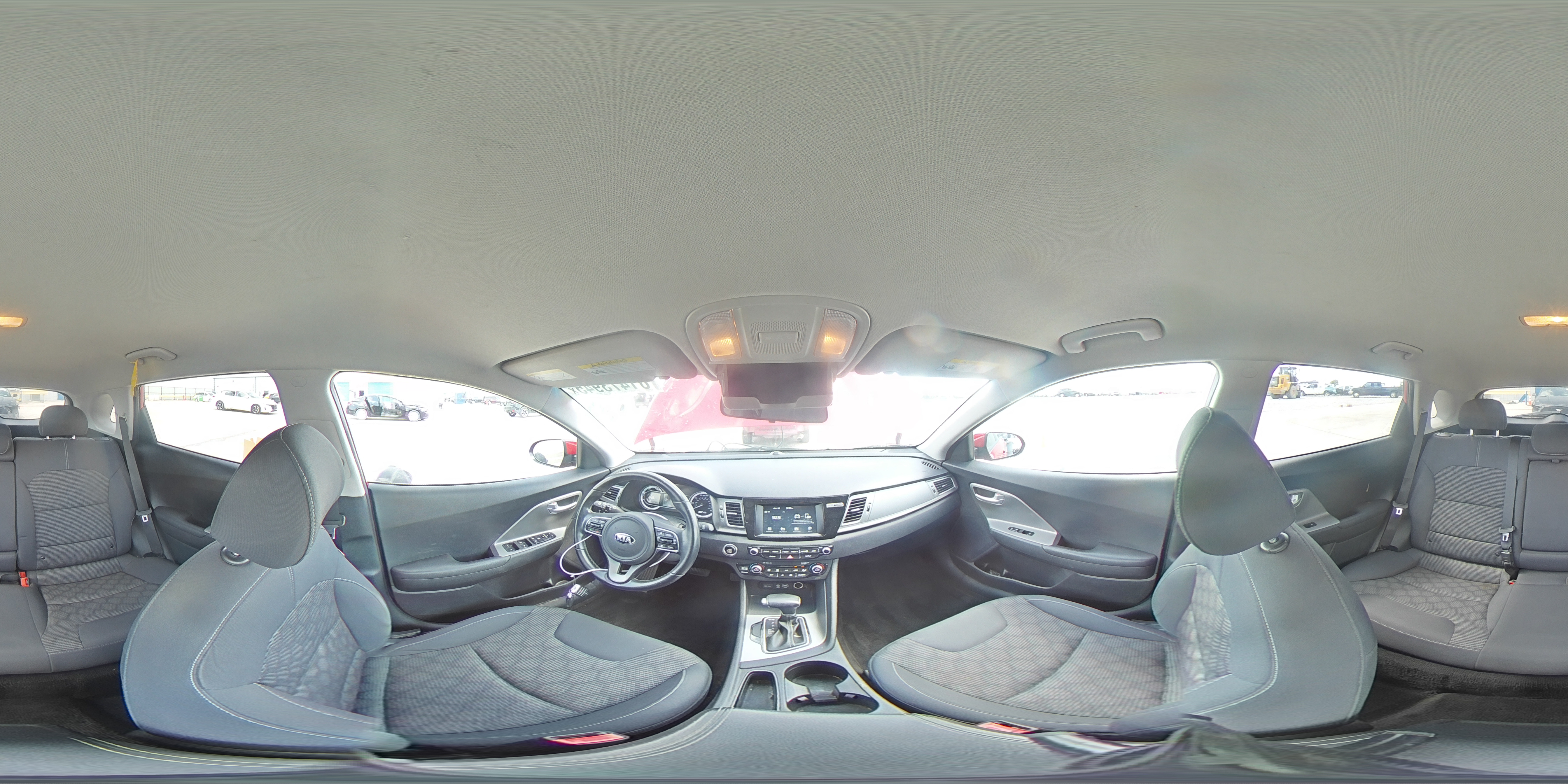 2018 Kia Niro Fe Red vin: KNDCB3LCXJ5125025