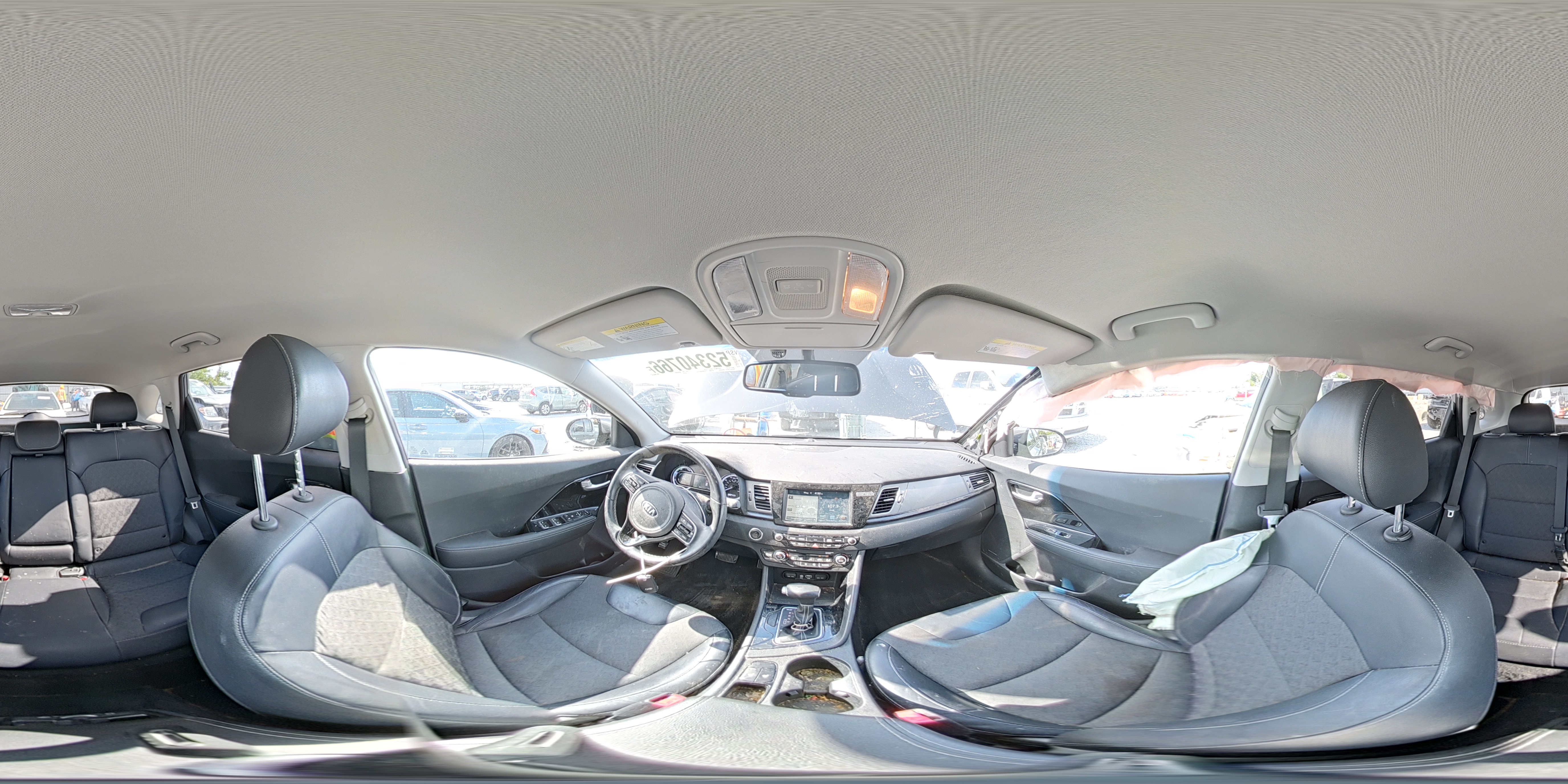 2018 Kia Niro Ex Gray vin: KNDCC3LC0J5141196