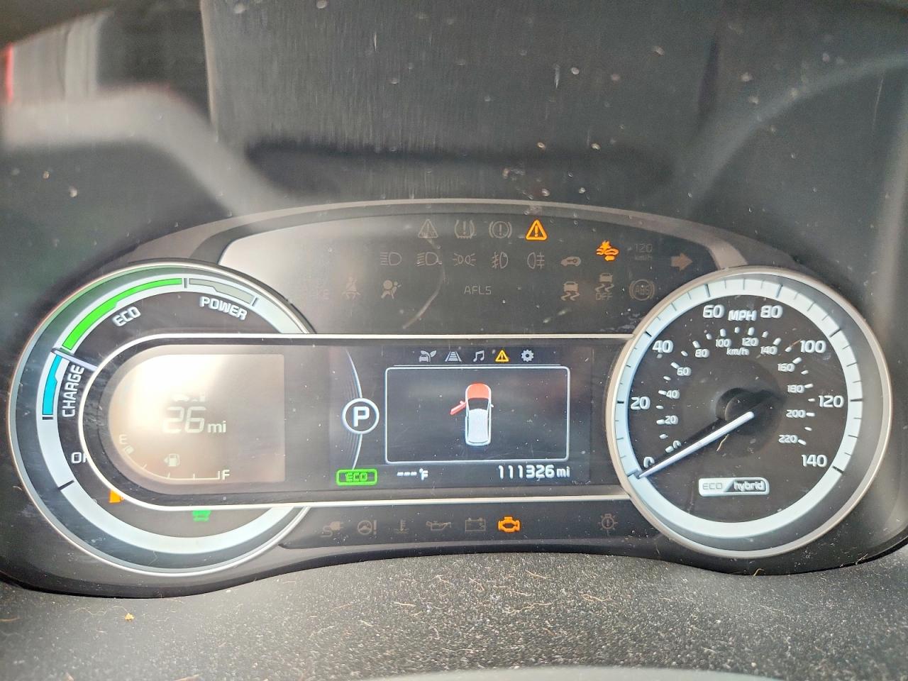 2018 Kia Niro Ex Red vin: KNDCC3LC3J5132931