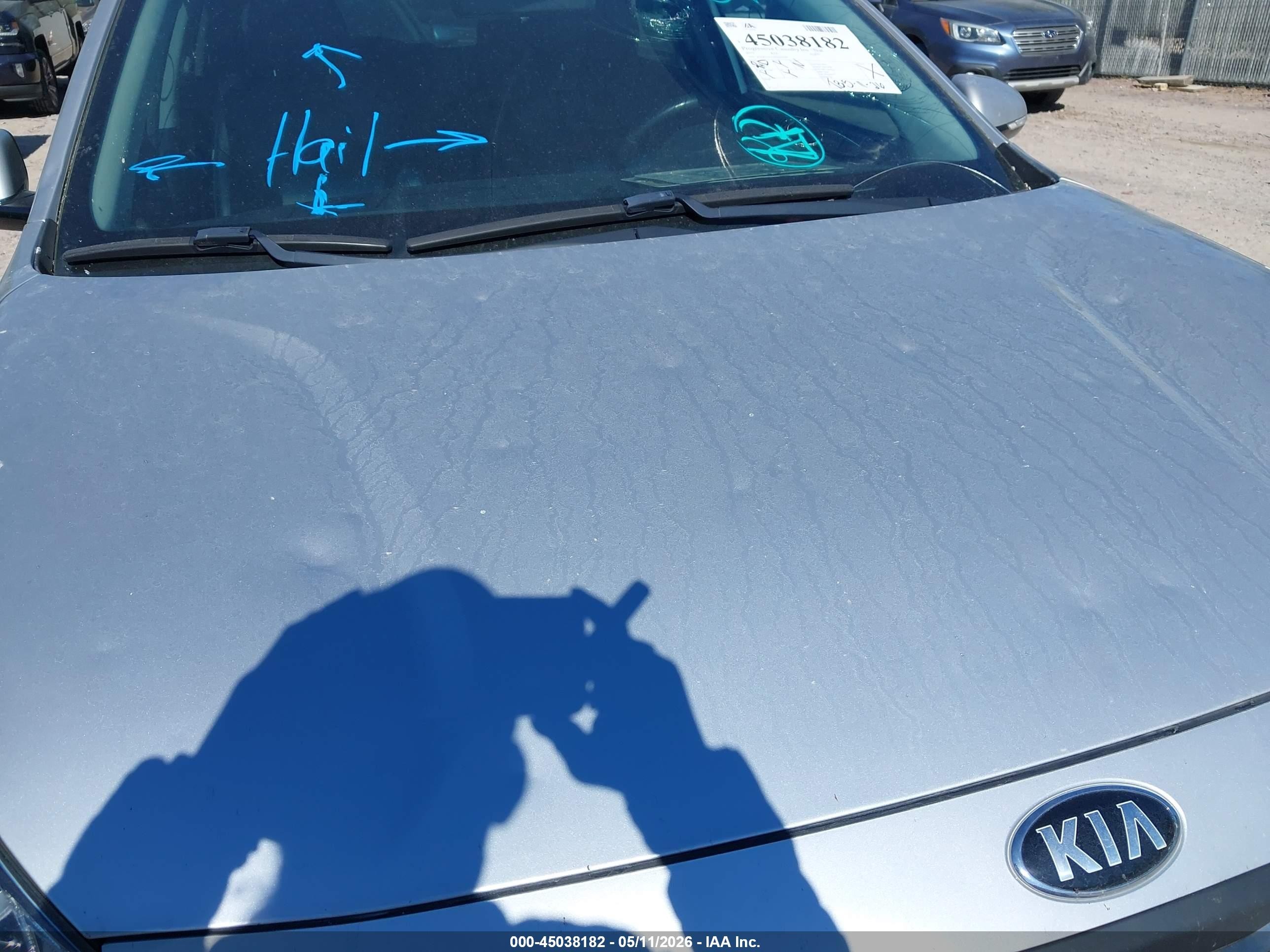 2017 Kia Niro Ex Silver vin: KNDCC3LC4H5056260