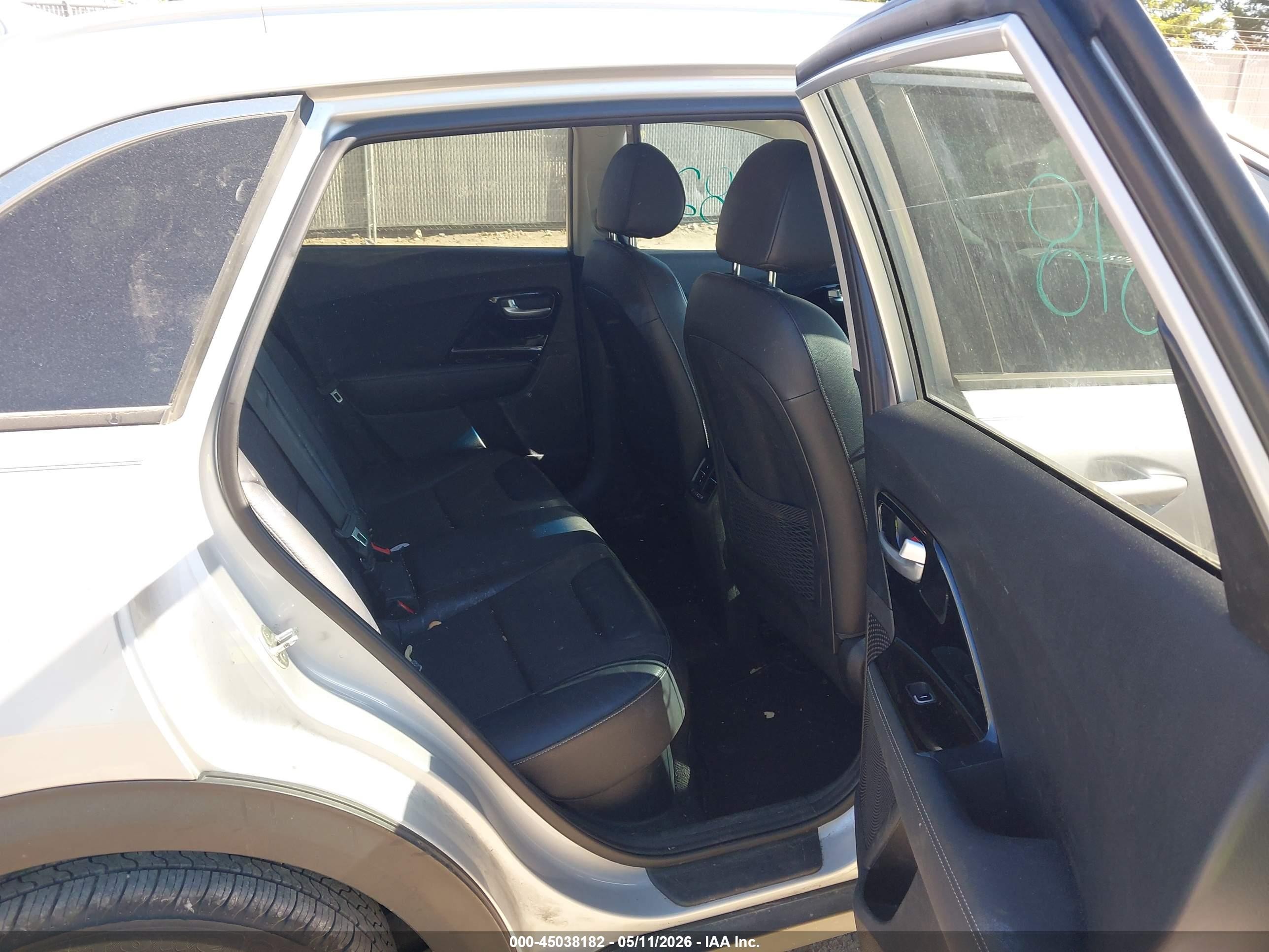 2017 Kia Niro Ex Silver vin: KNDCC3LC4H5056260