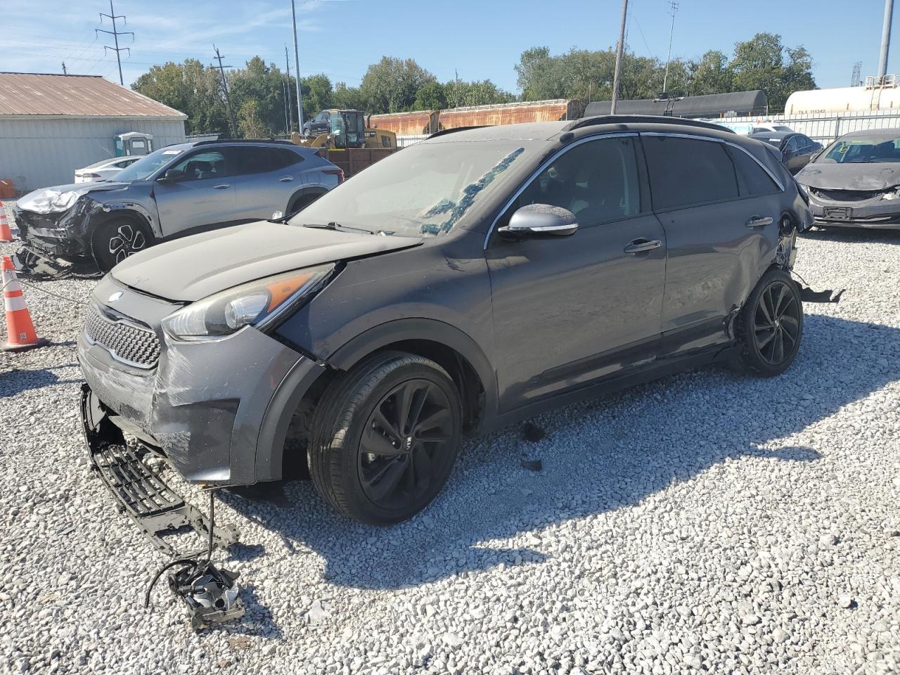 2018 Kia Niro Ex Черный vin: KNDCC3LC8J5135551