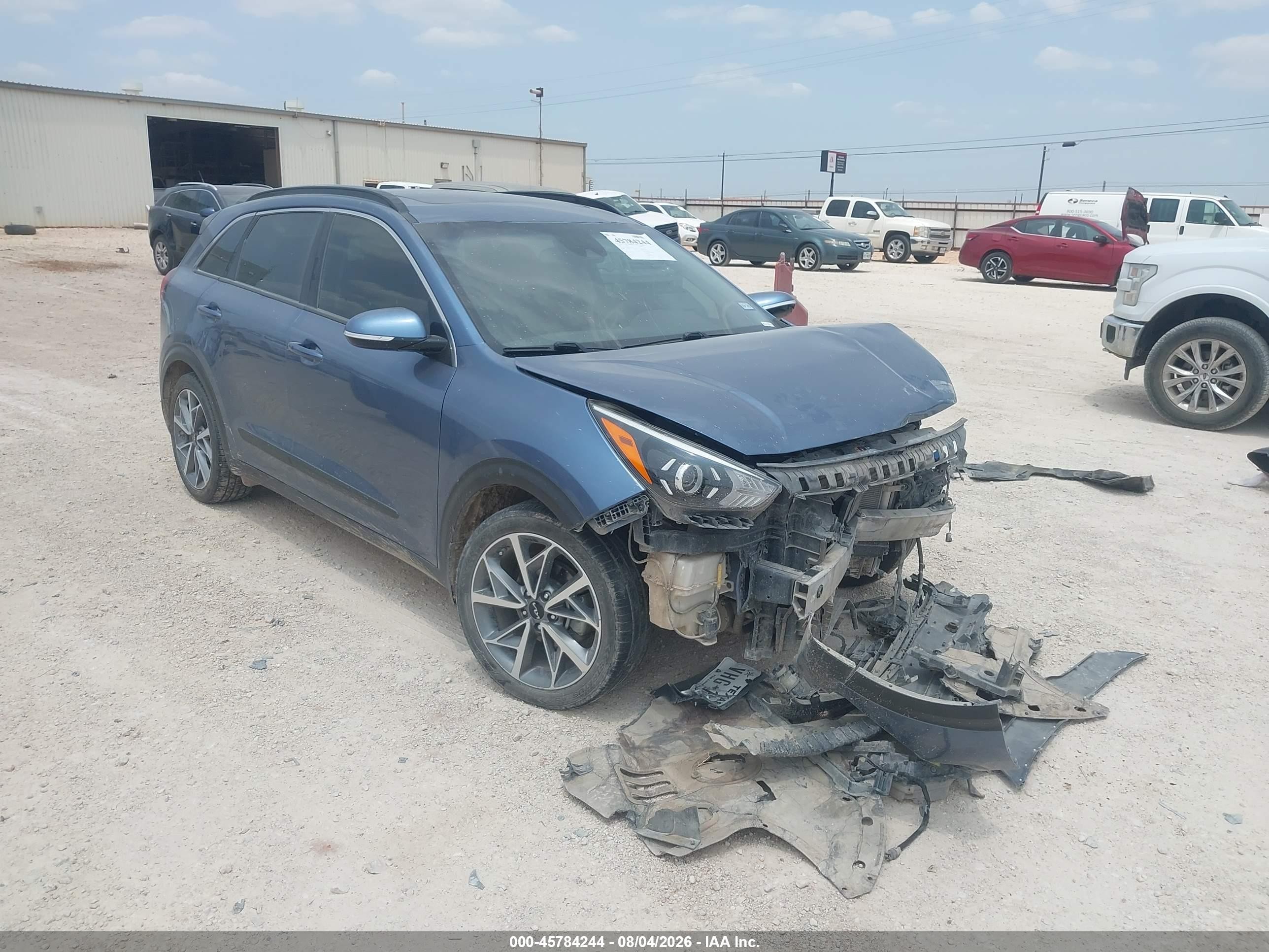 2022 Kia Niro Touring Se Light Blue vin: KNDCC3LC8N5515740