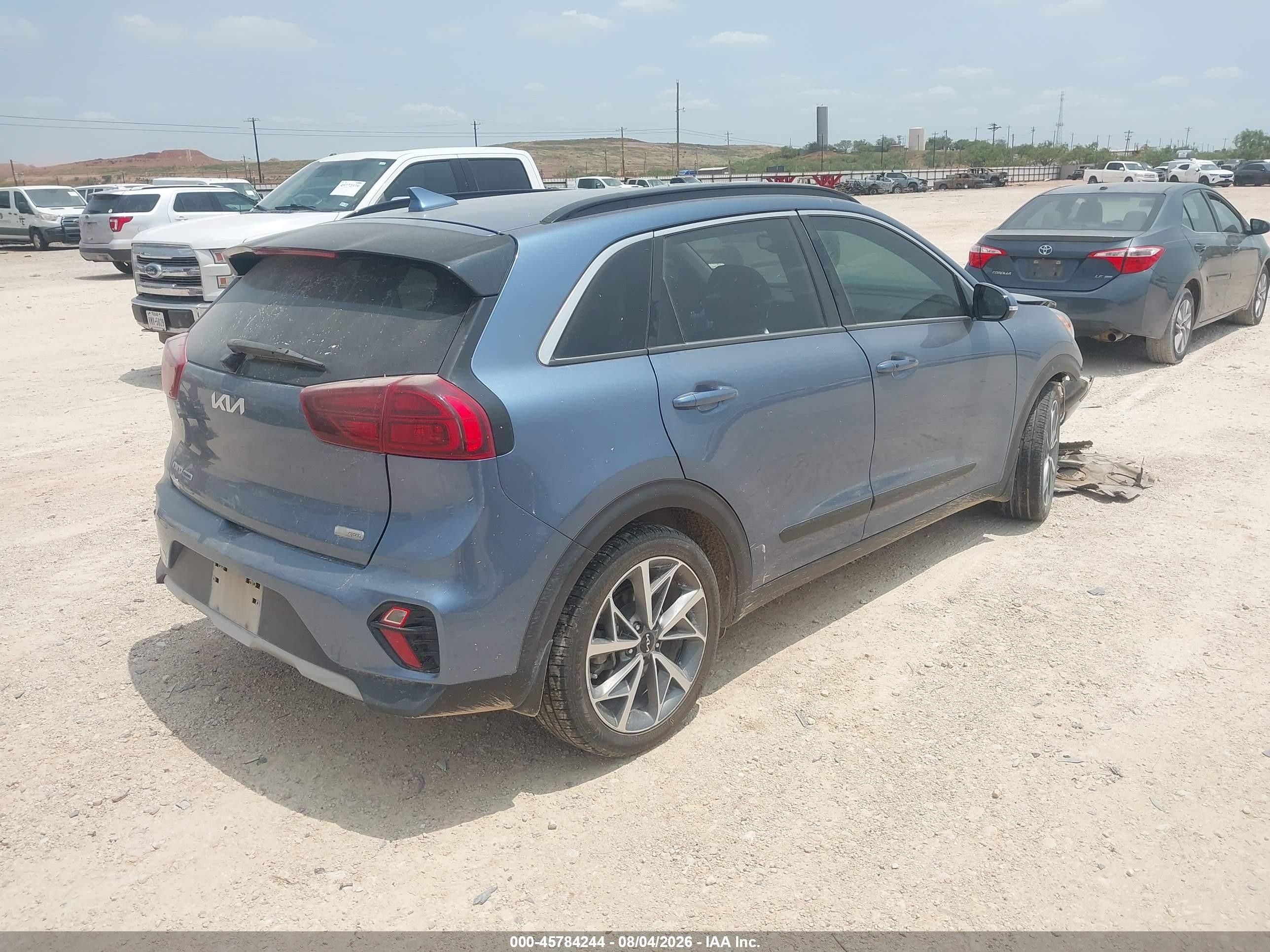 2022 Kia Niro Touring Se Light Blue vin: KNDCC3LC8N5515740