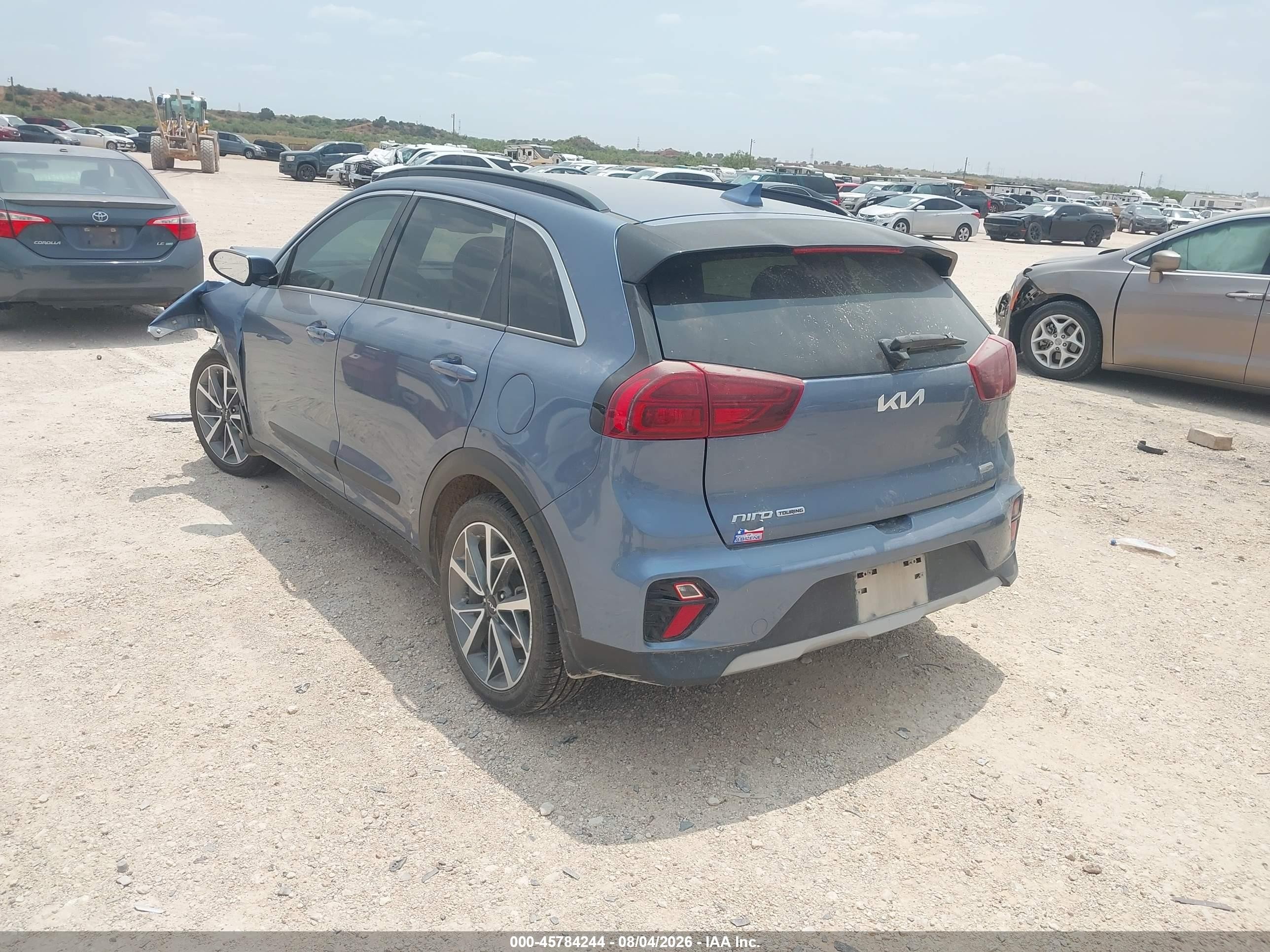 2022 Kia Niro Touring Se Light Blue vin: KNDCC3LC8N5515740