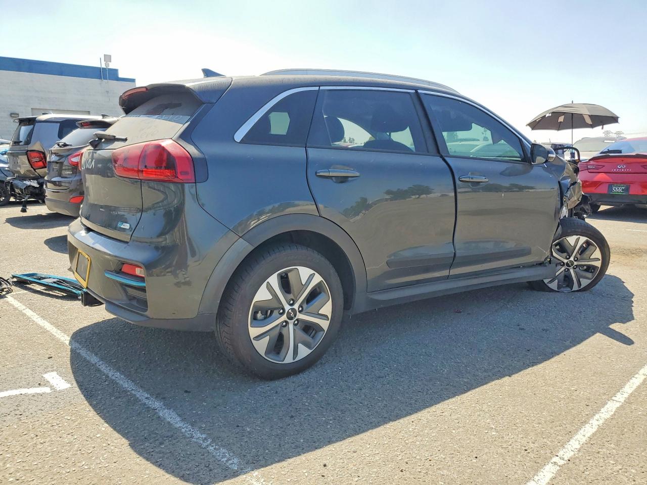 2022 Kia Niro Ev S Угольный vin: KNDCC3LG3N5159698