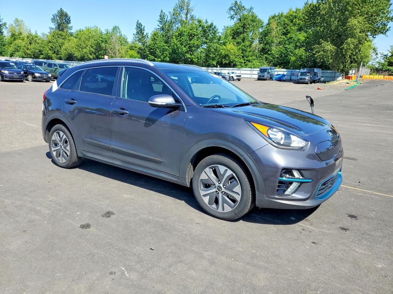 2019 Kia Niro Ex Gray vin: KNDCC3LG7K5021982