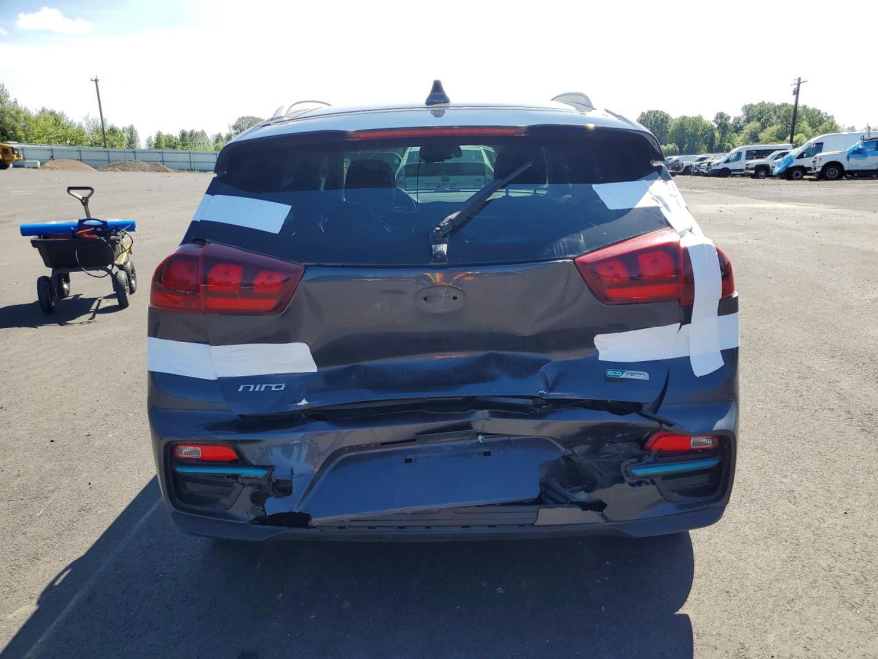 2019 Kia Niro Ex Gray vin: KNDCC3LG7K5021982