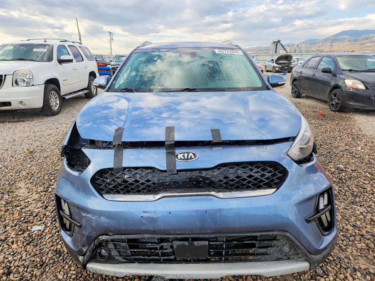 2020 Kia Niro Ex Синий vin: KNDCD3LD6L5394578