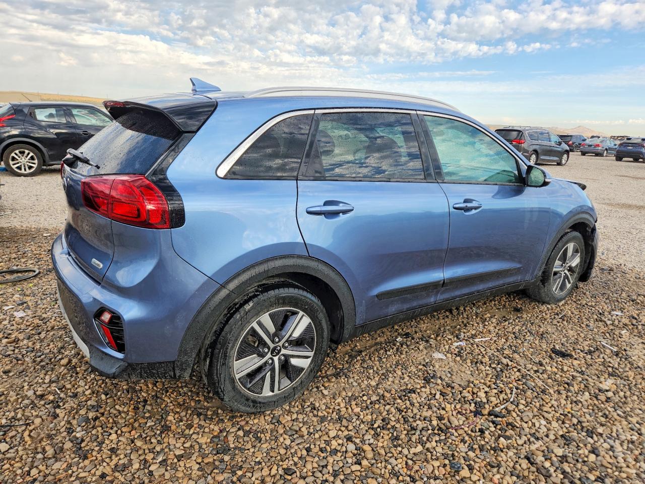 2020 Kia Niro Ex Синий vin: KNDCD3LD6L5394578