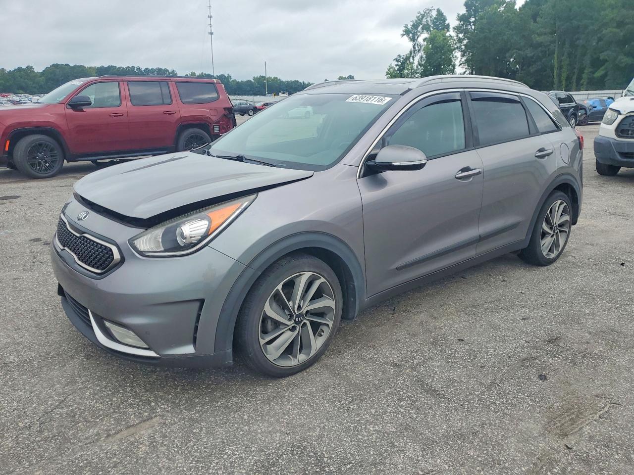 2017 Kia Niro Ex Touring Gray vin: KNDCE3LC4H5090306