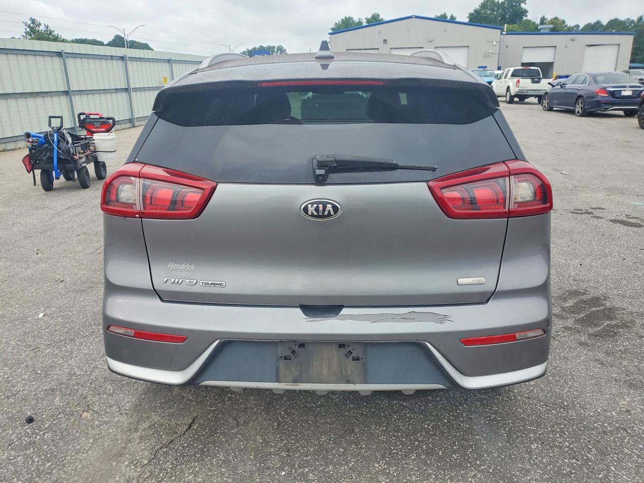 2017 Kia Niro Ex Touring Gray vin: KNDCE3LC4H5090306