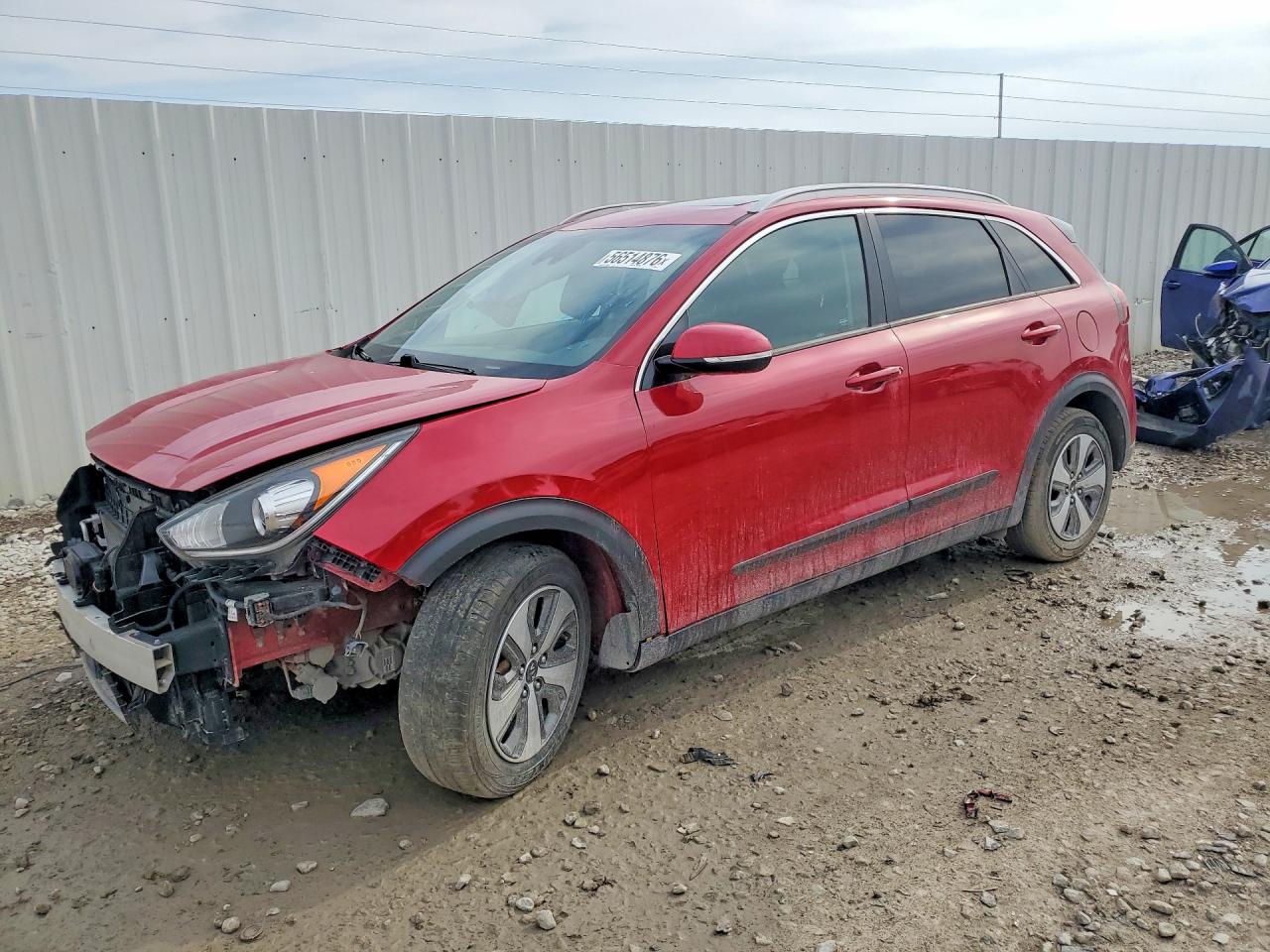 2018 Kia Niro Ex Red vin: KNDCE3LC5J5123870