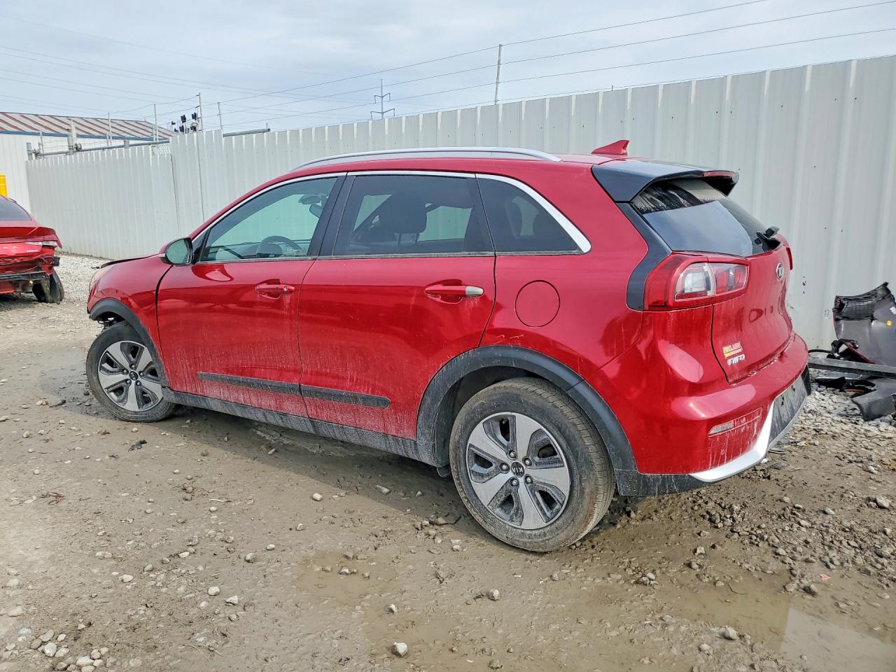 2018 Kia Niro Ex Red vin: KNDCE3LC5J5123870