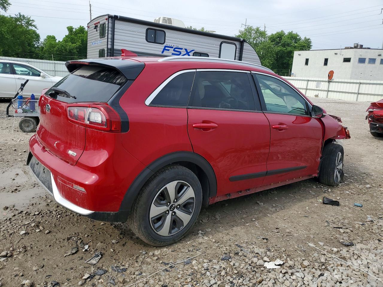 2018 Kia Niro Ex Red vin: KNDCE3LC5J5123870