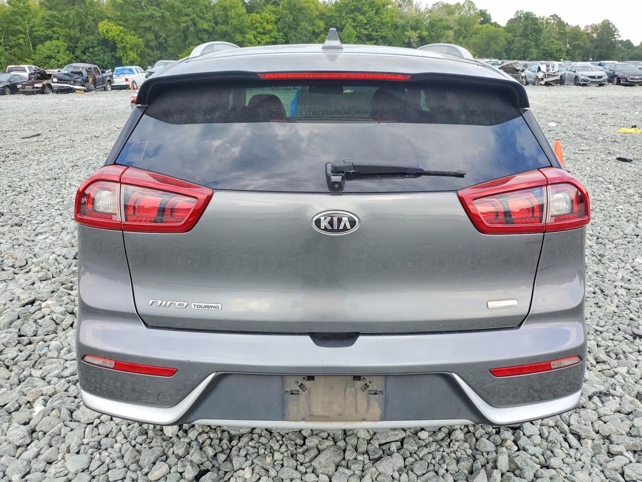 2017 Kia Niro Ex Touring Gray vin: KNDCE3LC6H5048591