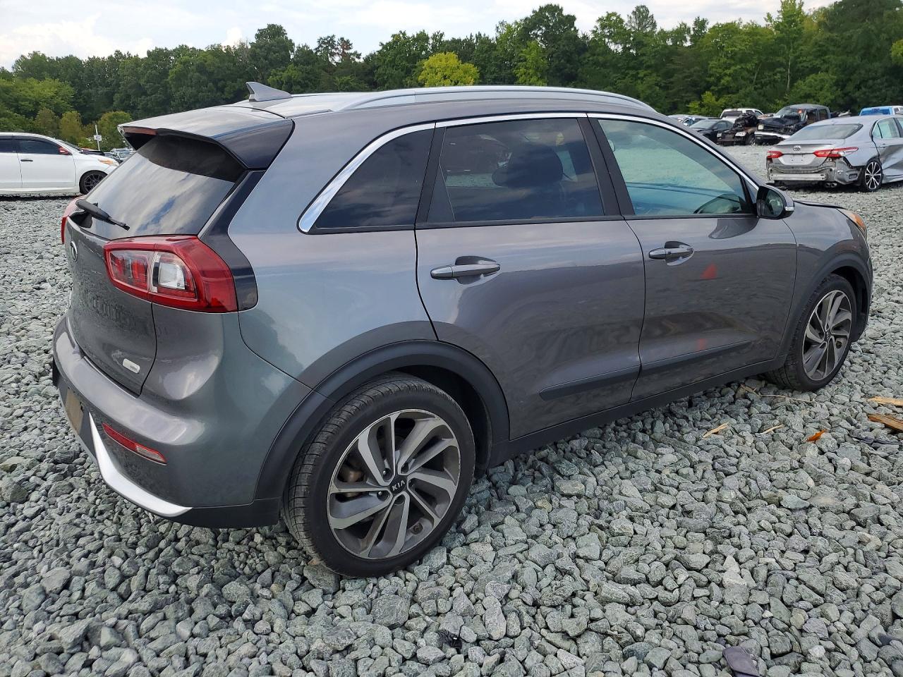 2017 Kia Niro Ex Touring Gray vin: KNDCE3LC6H5048591