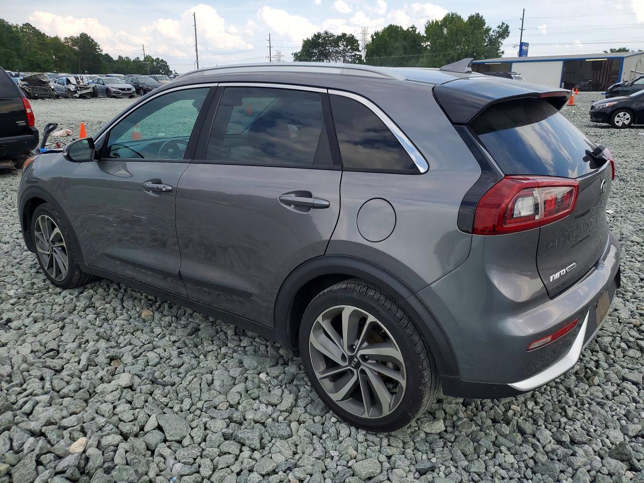 2017 Kia Niro Ex Touring Gray vin: KNDCE3LC6H5048591