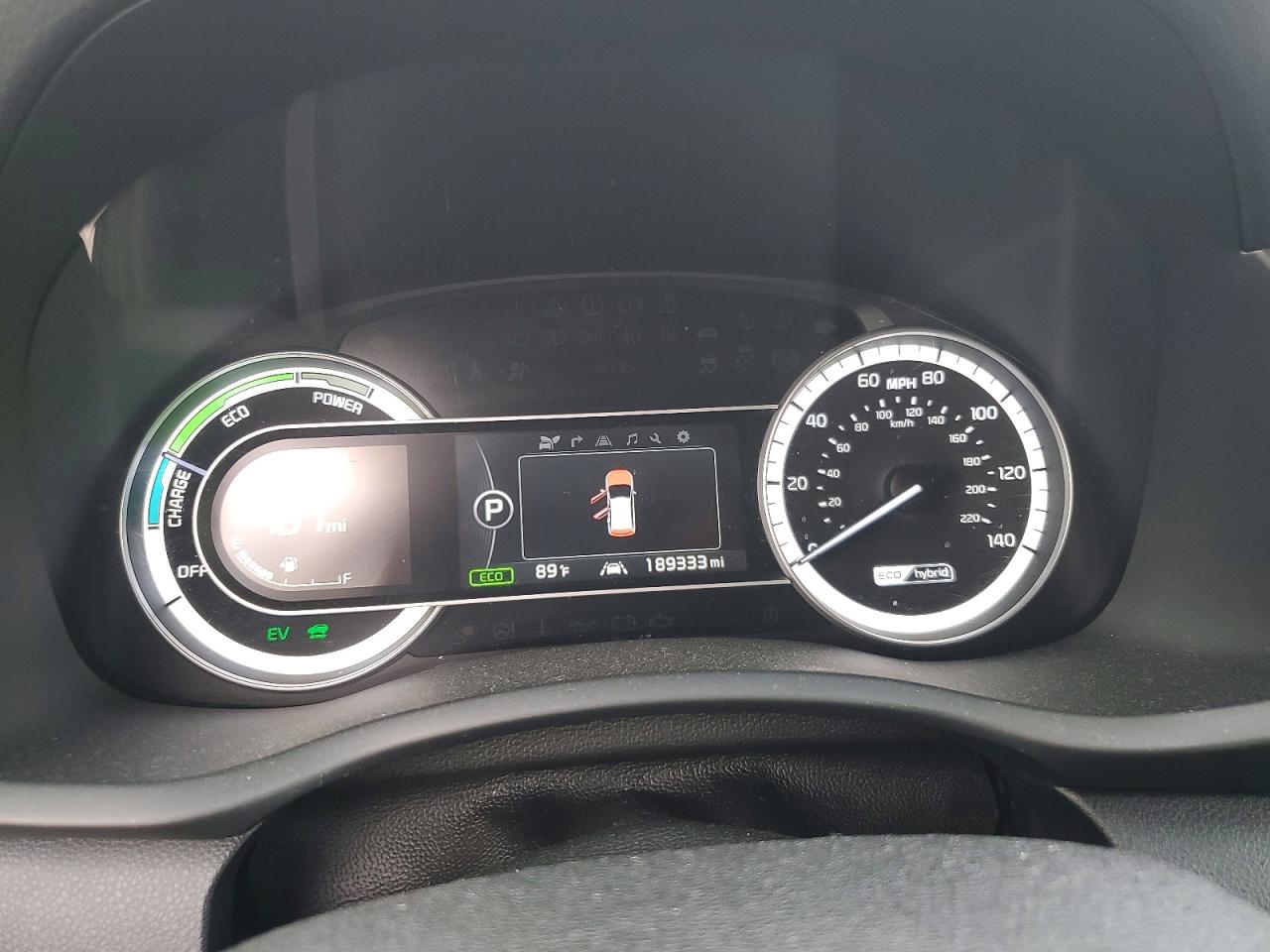 2017 Kia Niro Ex Touring Gray vin: KNDCE3LC6H5048591