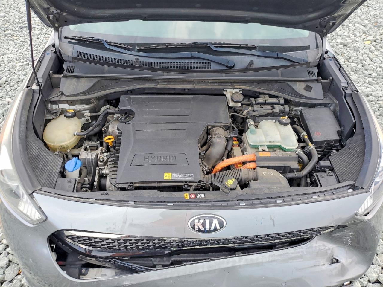 2017 Kia Niro Ex Touring Gray vin: KNDCE3LC6H5048591