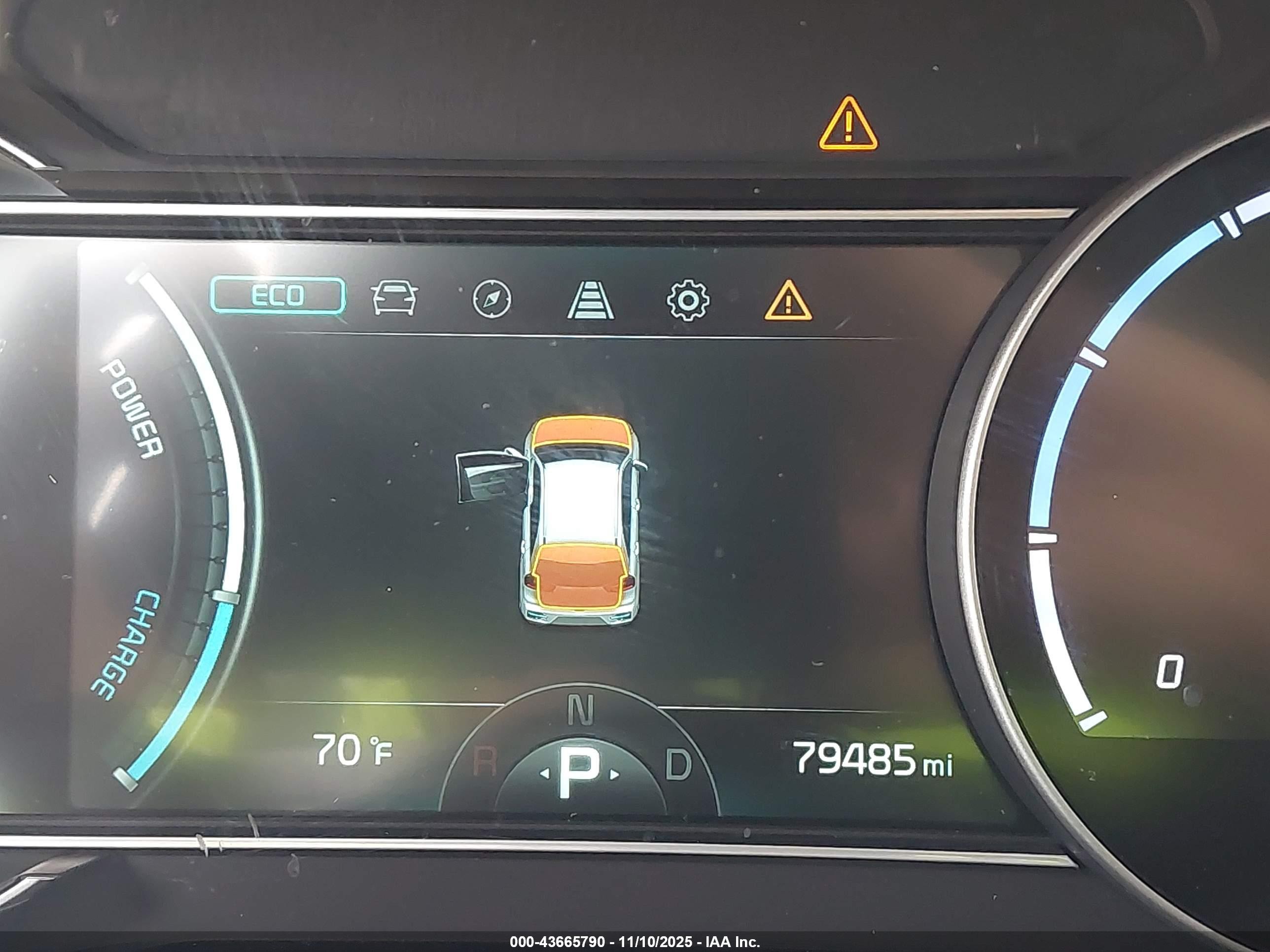 2022 Kia Niro Ev Ex Premium White vin: KNDCE3LG1N5145129