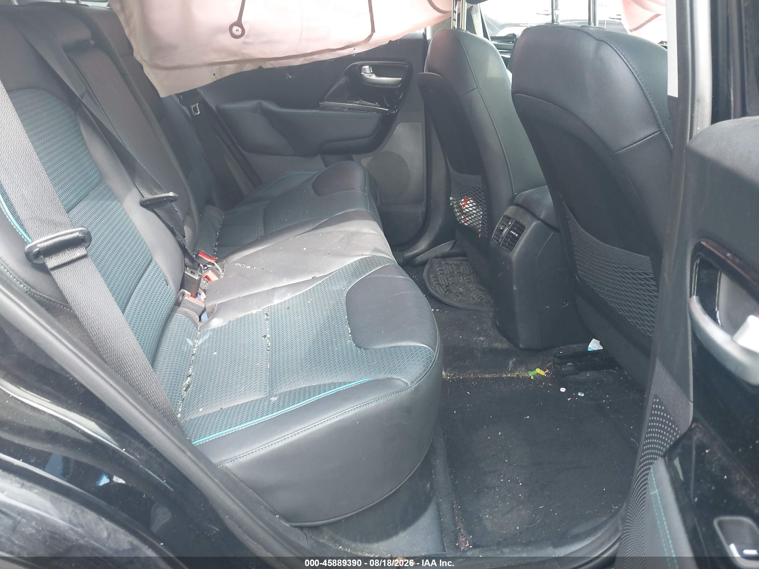 2019 Kia Niro Ev Ex Premium Black vin: KNDCE3LG2K5009992