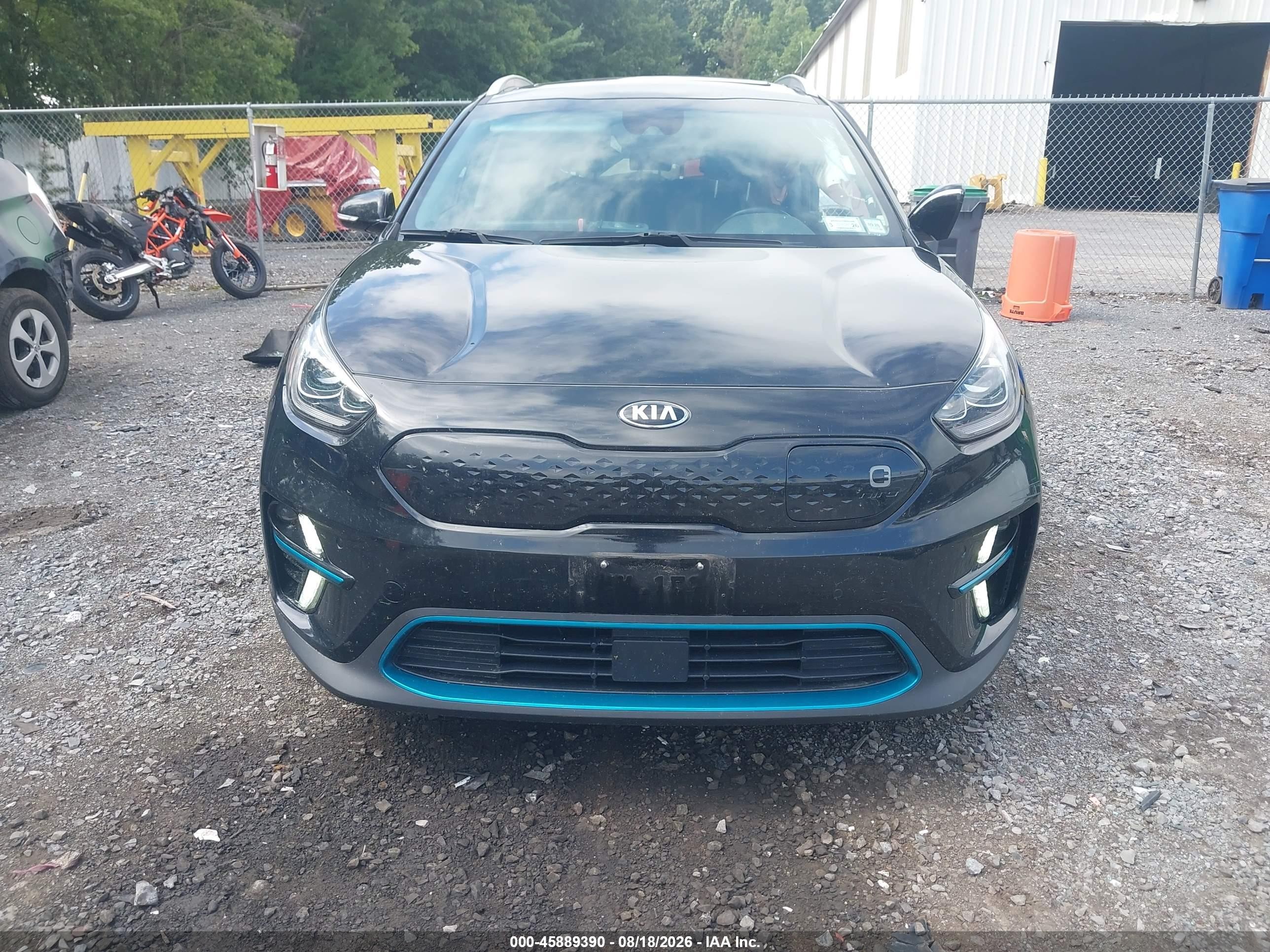 2019 Kia Niro Ev Ex Premium Black vin: KNDCE3LG2K5009992