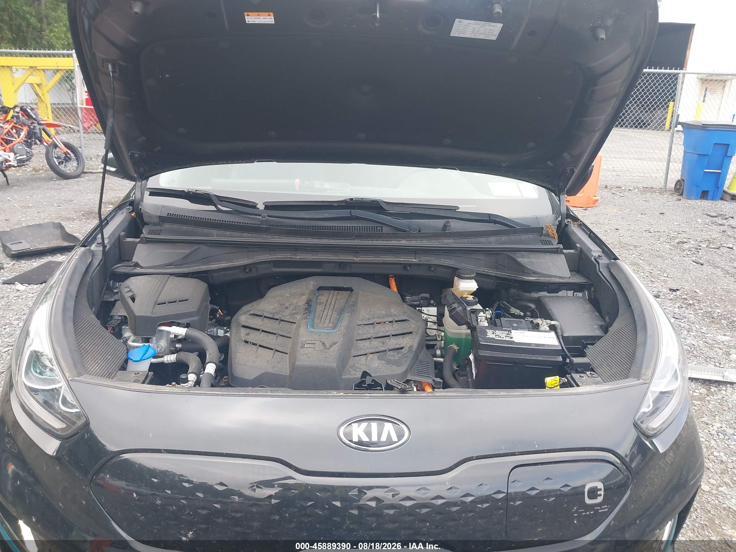 2019 Kia Niro Ev Ex Premium Black vin: KNDCE3LG2K5009992