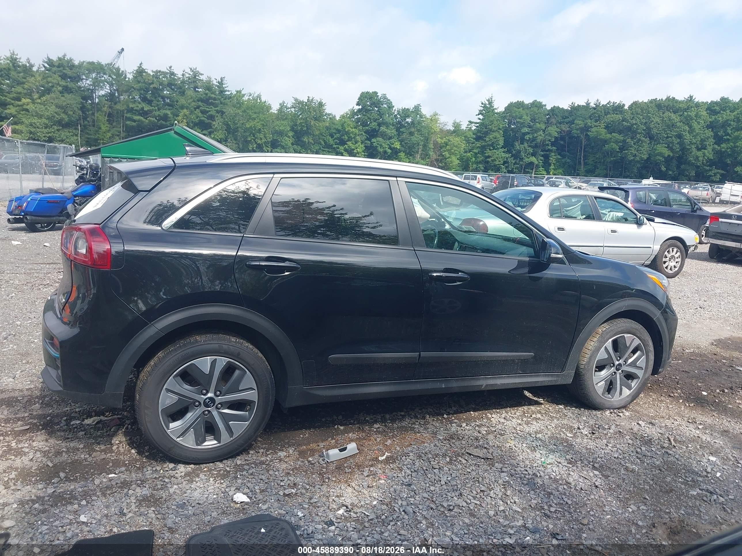 2019 Kia Niro Ev Ex Premium Black vin: KNDCE3LG2K5009992