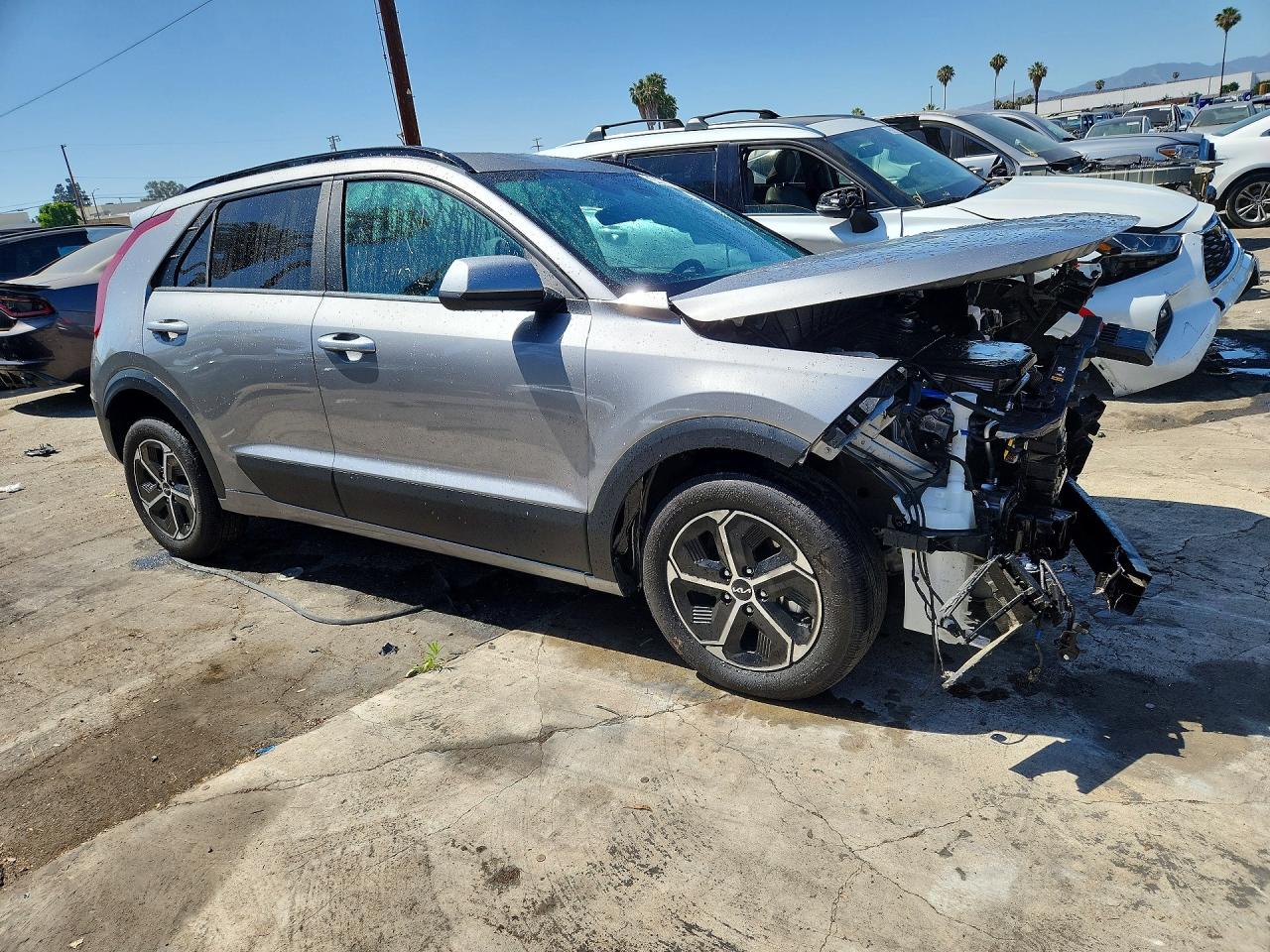 2025 Kia Niro Lx Gray vin: KNDCP3LE5S5278500