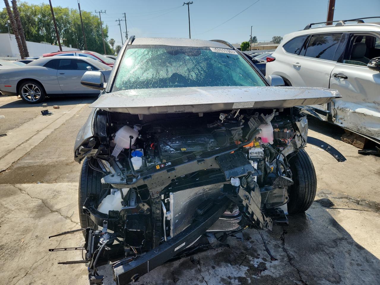 2025 Kia Niro Lx Gray vin: KNDCP3LE5S5278500 Damage: Front Bumper Reinforcement, Bent, > 12 Inches