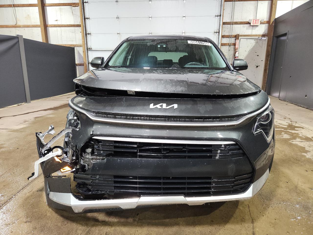 2026 Kia Niro Lx Gray vin: KNDCP3LE9T5325187 Damage: Grille, Broken, Replacement Required