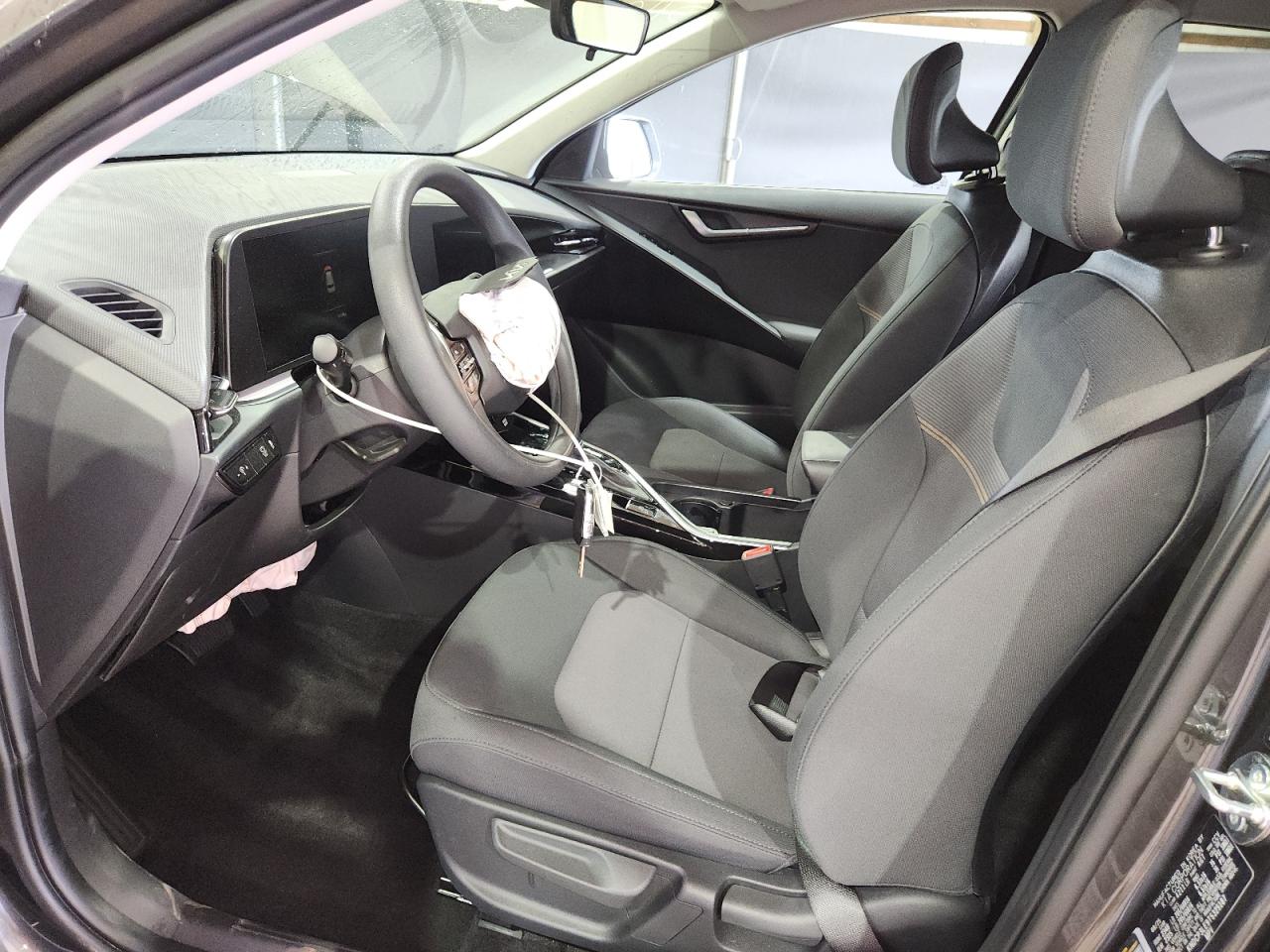 2026 Kia Niro Lx Gray vin: KNDCP3LE9T5325187 Damage: Airbag - Front Left, Deployed, Replacement Required