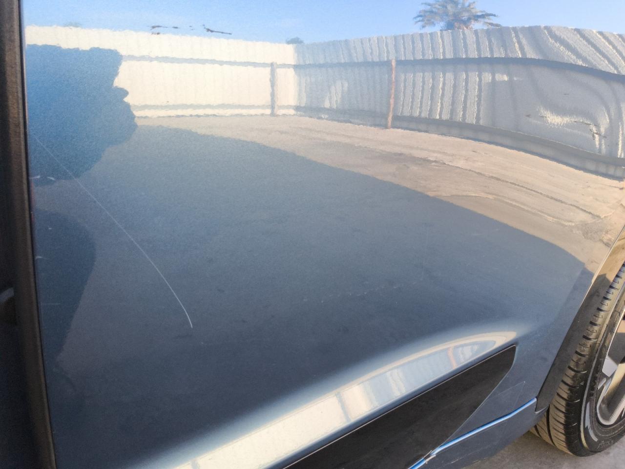 2023 Kia Niro Wind Blue vin: KNDCR3L10P5027740 Damage: Left Rear Door, Heavy Scratch, > 12 Inches