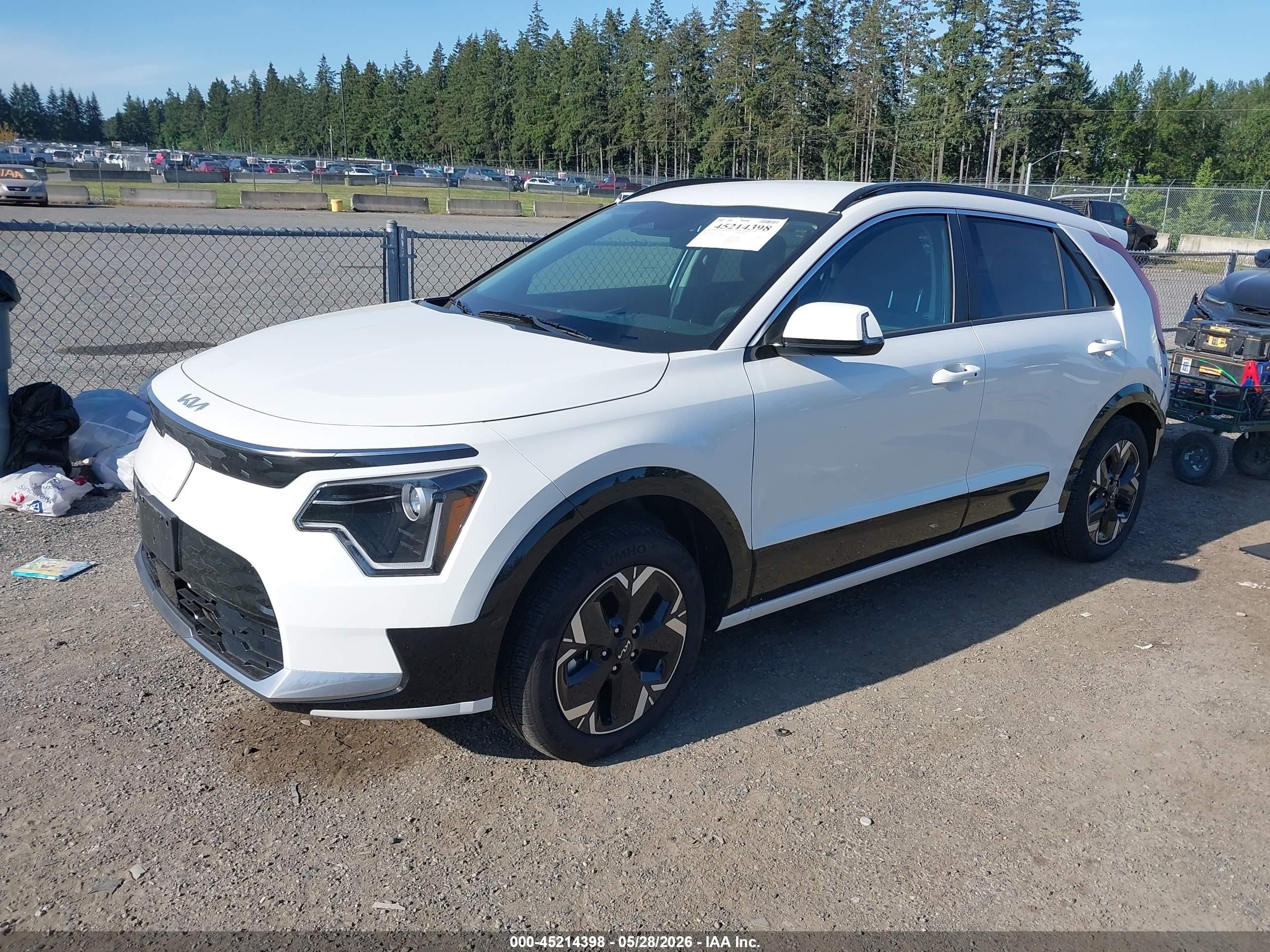 2025 Kia Niro Ev Wind Белый vin: KNDCR3L16S5135899