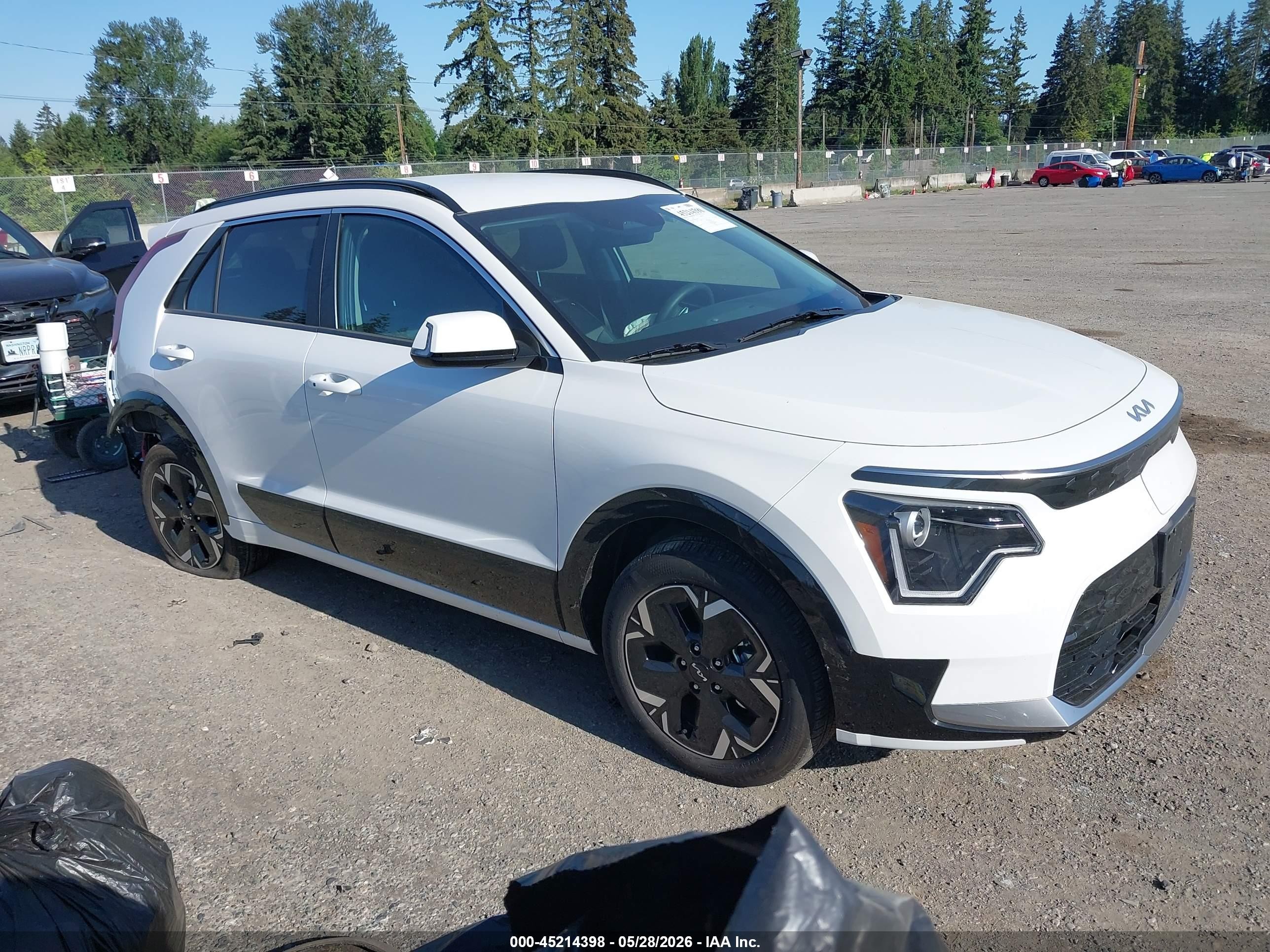 2025 Kia Niro Ev Wind Белый vin: KNDCR3L16S5135899