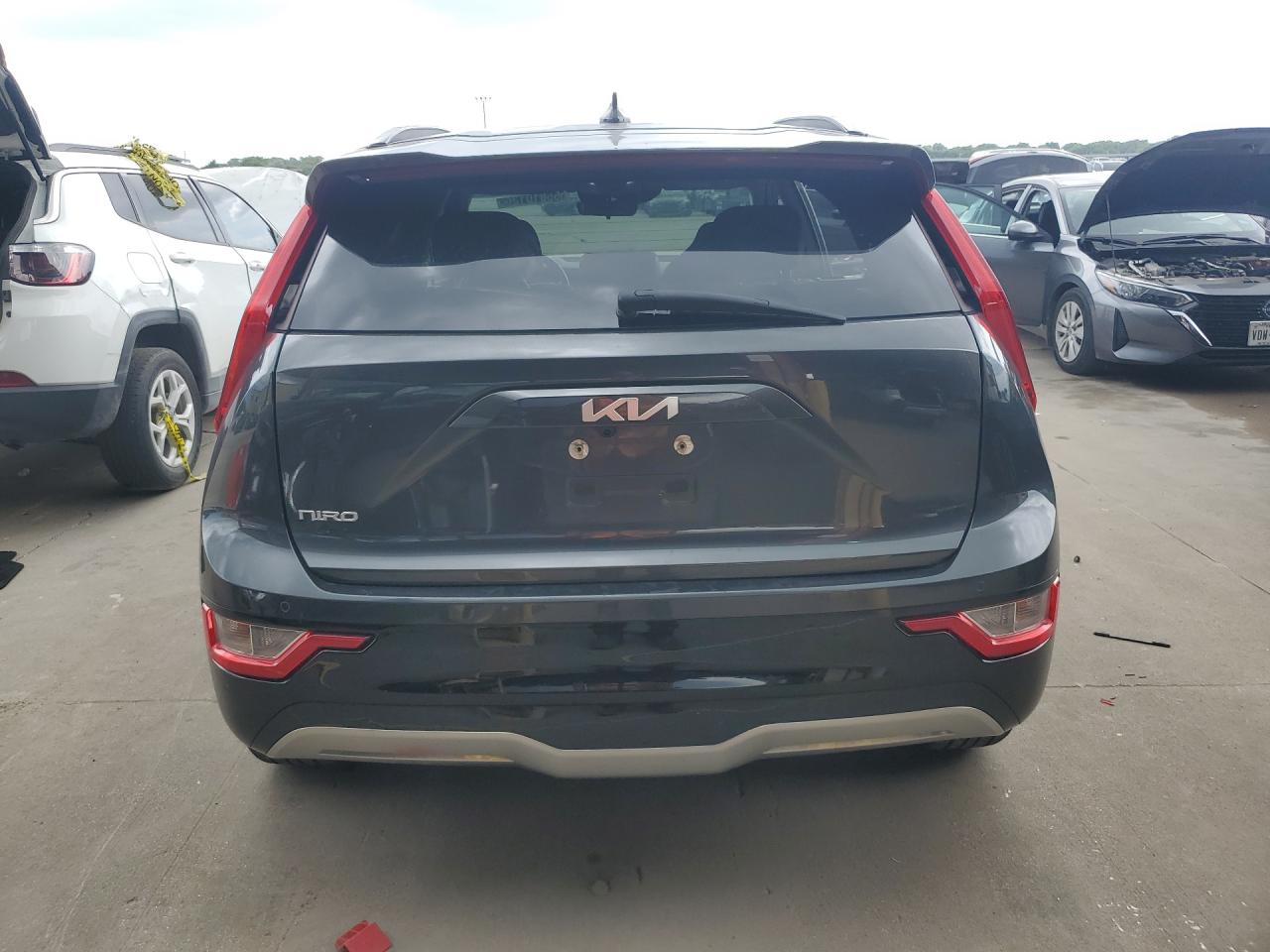 2024 Kia Niro Wind Gray vin: KNDCR3L17R5108317 Damage: Rear Bumper, Multiple Scratches Light, 4
