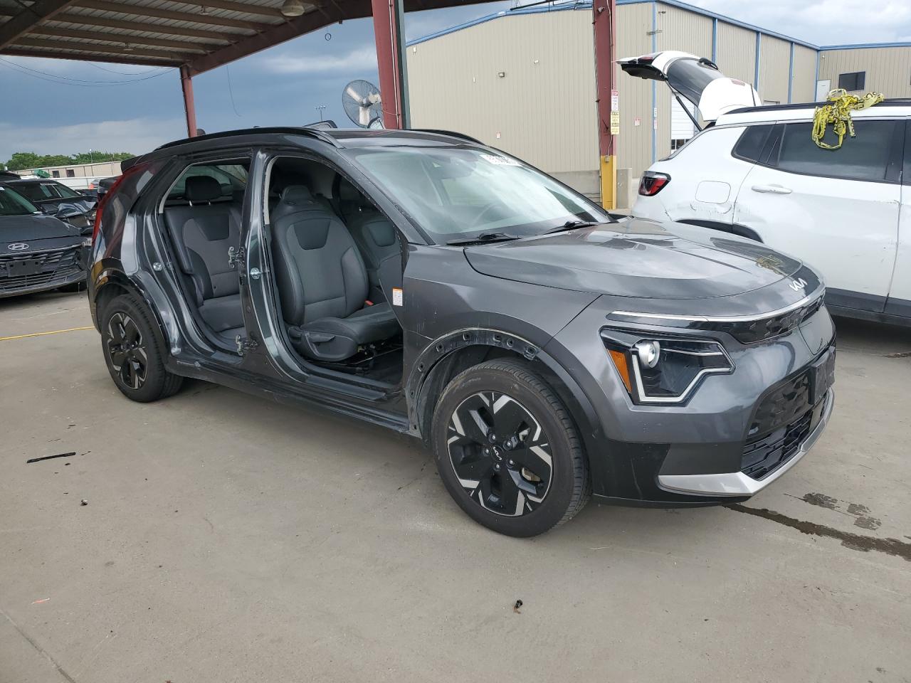 2024 Kia Niro Wind Gray vin: KNDCR3L17R5108317 Damage: Right Front Wheel Opening Mldg, Missing, Replacement Required