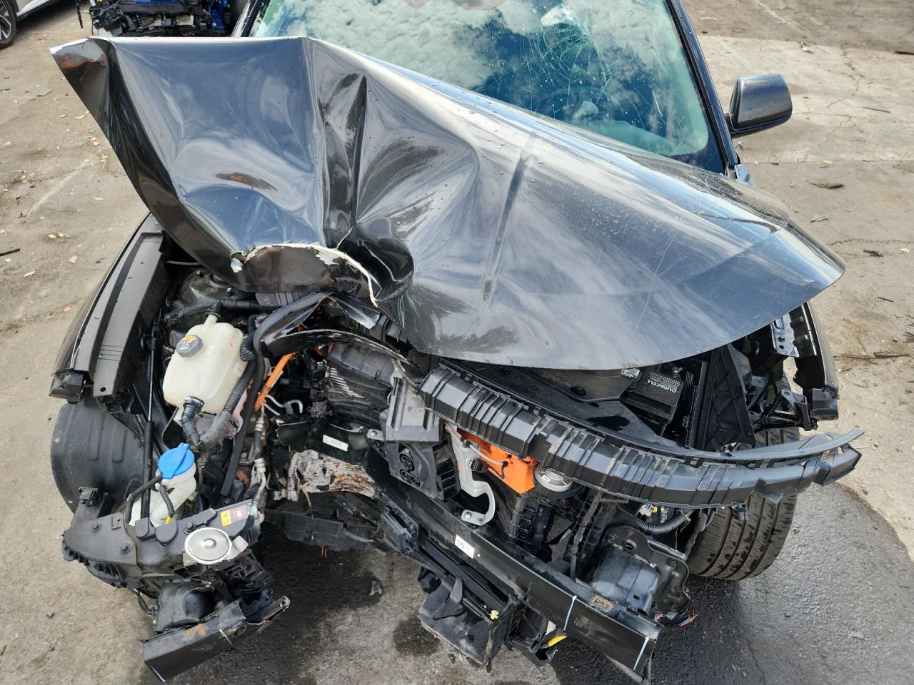 2024 Kia Niro Wind Серый vin: KNDCR3L19R5113664 Damage: Front Bumper Reinforcement, Bent, 7 To 8 Inches