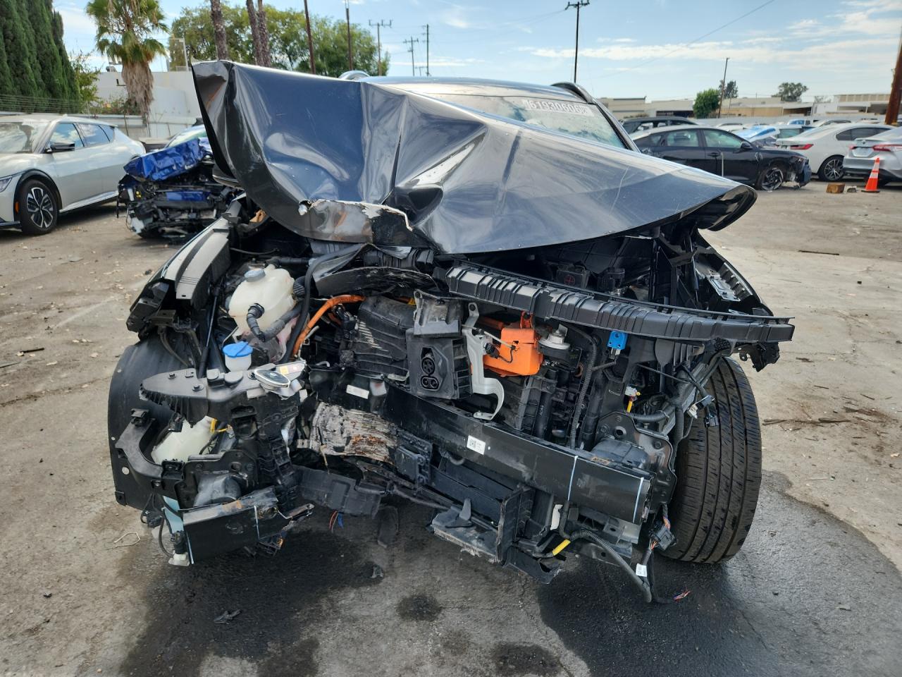 2024 Kia Niro Wind Серый vin: KNDCR3L19R5113664 Damage: Radiator, Broken, Replacement Required