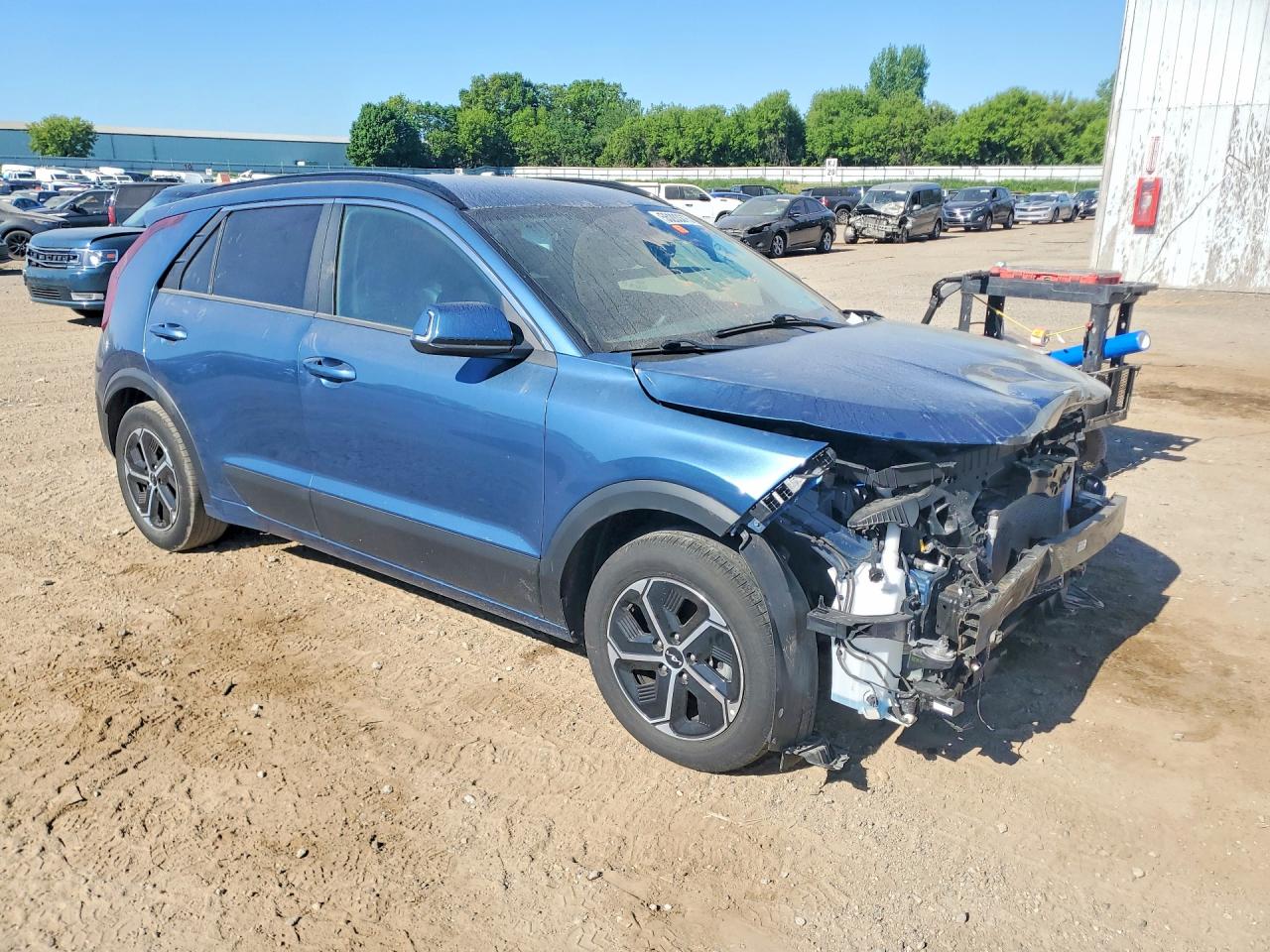 2024 Kia Niro Ex Blue vin: KNDCR3LE0R5182570