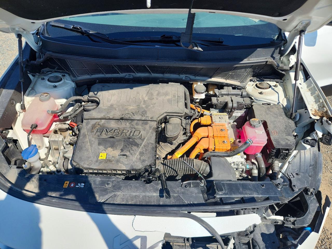 2024 Kia Niro Ex White vin: KNDCR3LE2R5184420