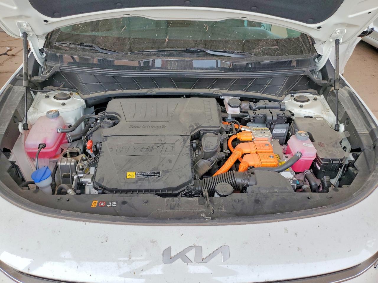 2025 Kia Niro Sx White vin: KNDCT3LE0S5263561