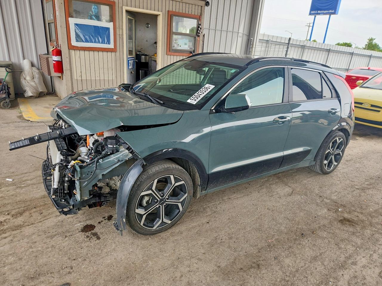 2024 Kia Niro Sx Touring Green vin: KNDCT3LE4R5167698