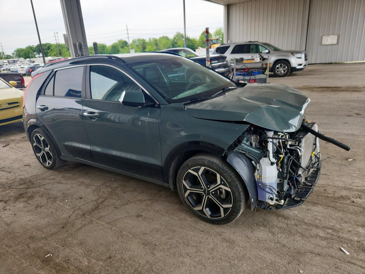 2024 Kia Niro Sx Touring Green vin: KNDCT3LE4R5167698