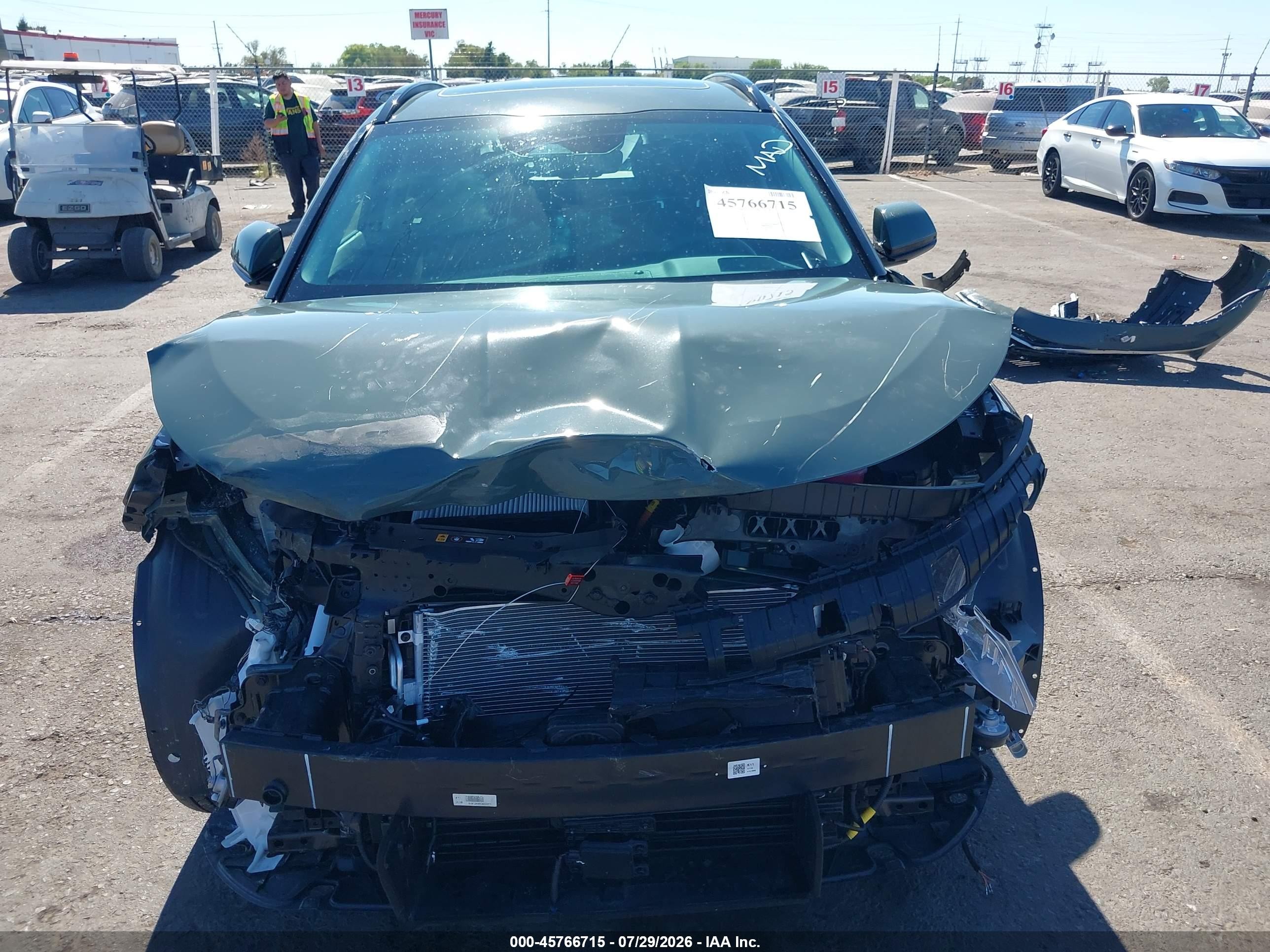 2025 Kia Niro Sx Touring Green vin: KNDCT3LE4S5283859