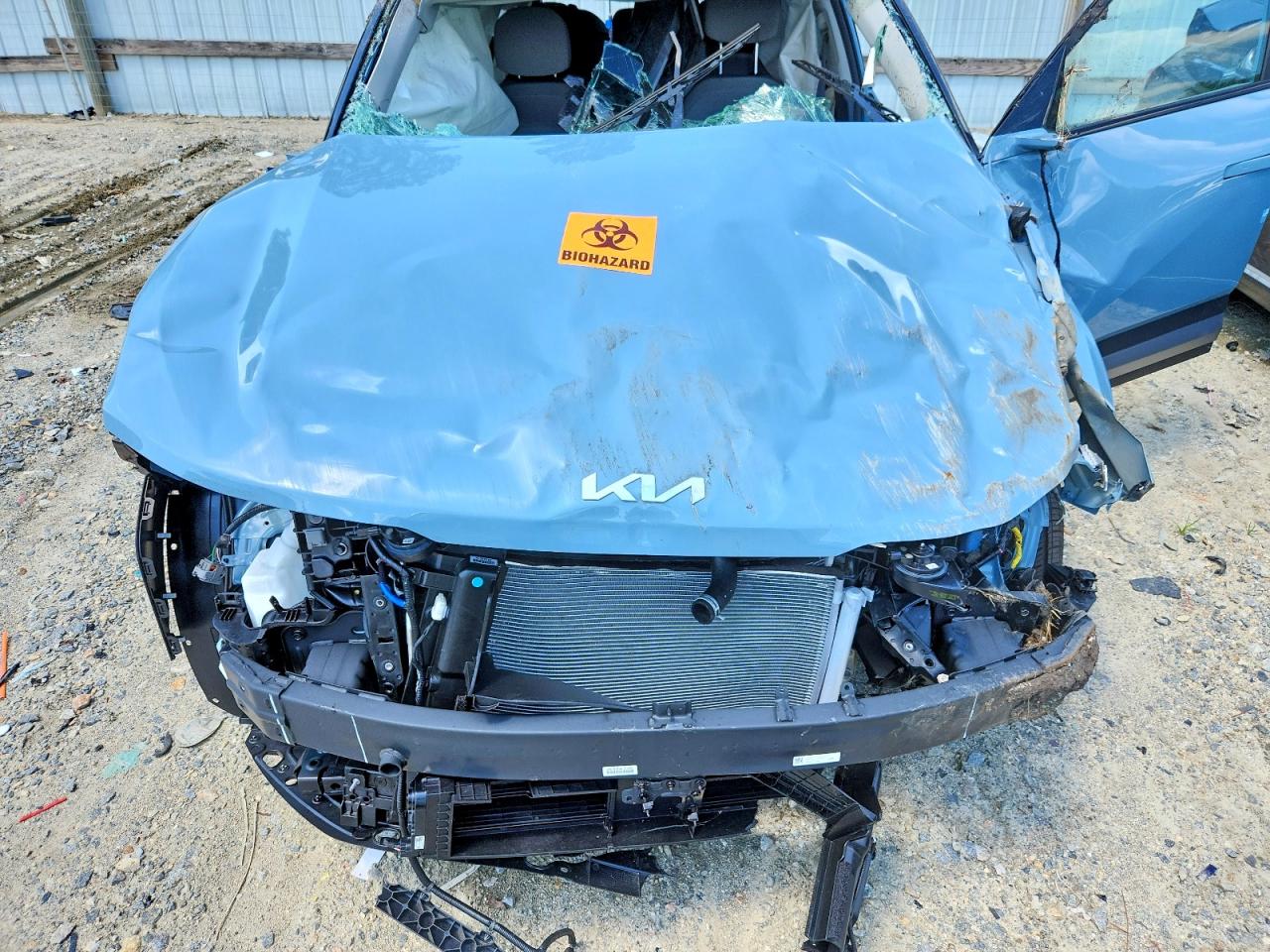 2027 Kia Seltos S Blue vin: KNDELCD3XV7022802