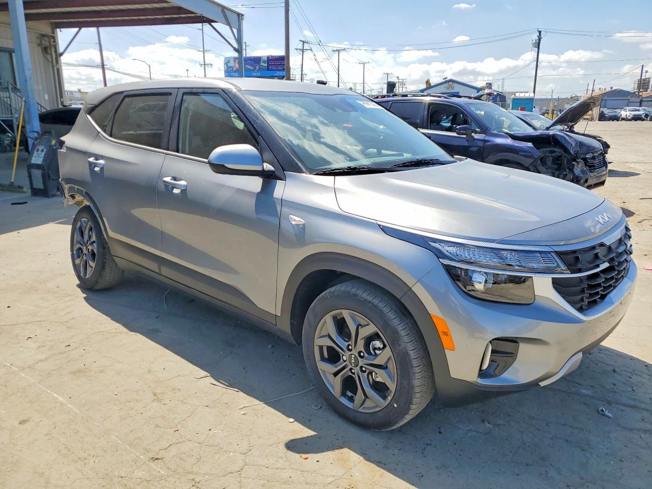 2026 Kia Seltos Lx Silver vin: KNDEP2AA0T7929072