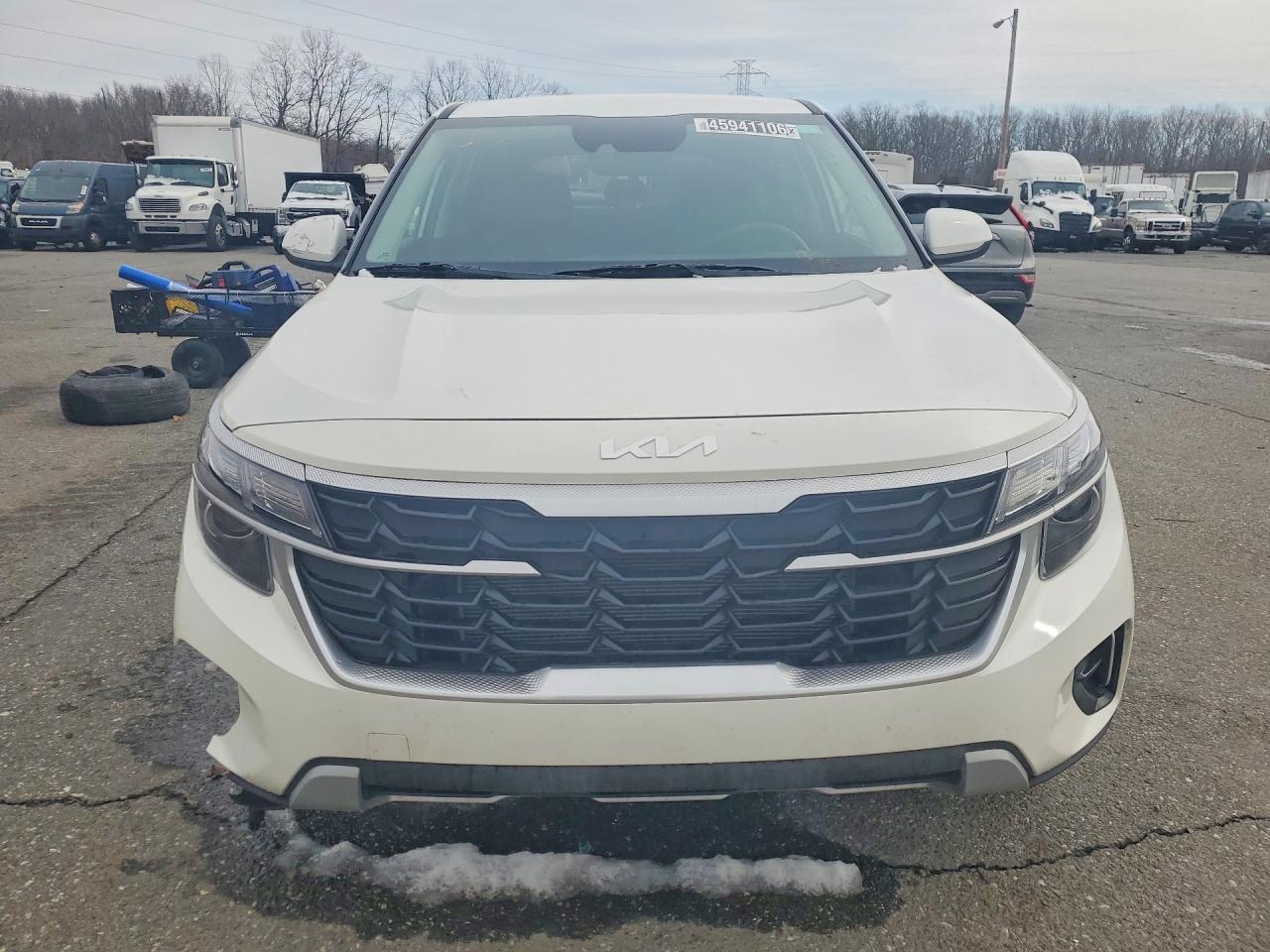 2026 Kia Seltos Lx White vin: KNDEP2AA3T7847594