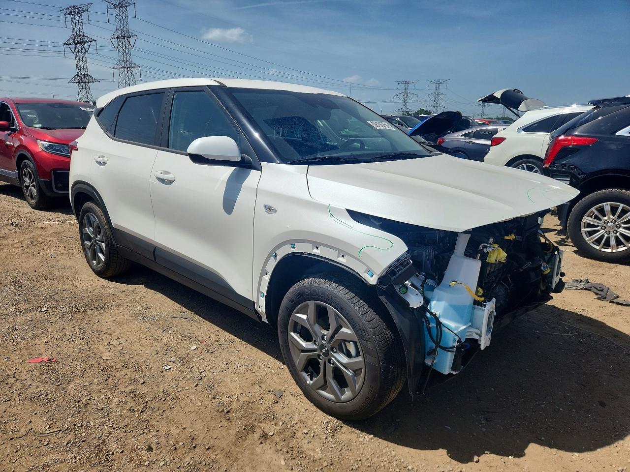 2026 Kia Seltos Lx White vin: KNDEP2AA7T7946418